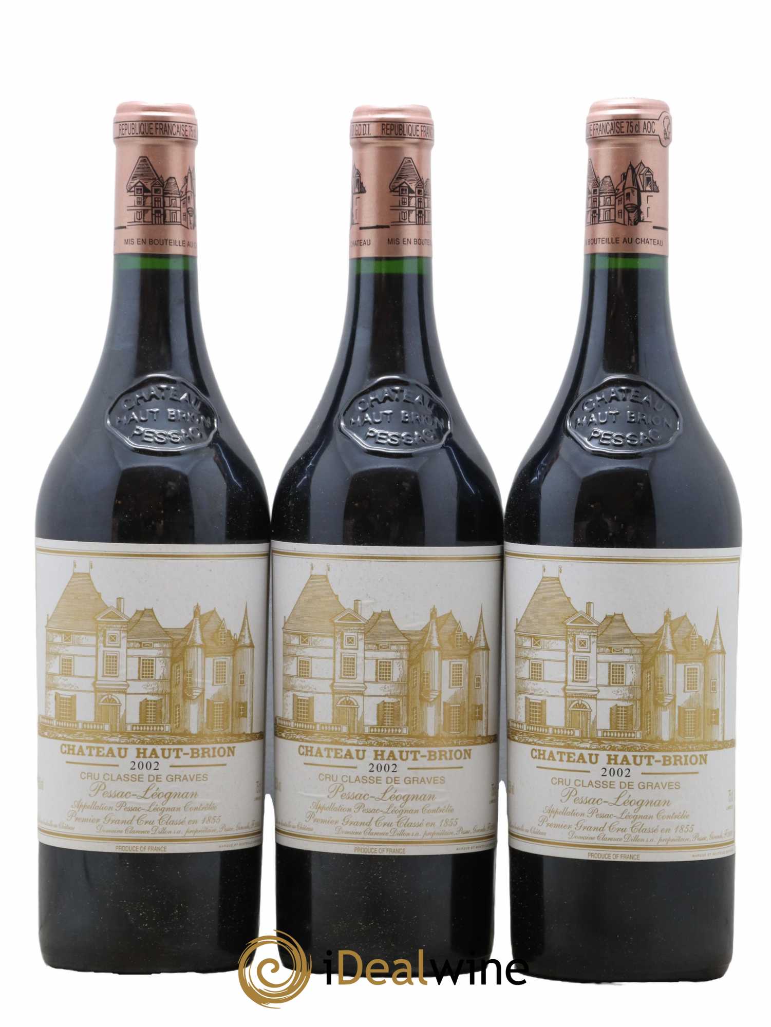 Château Haut Brion 1er Grand Cru Classé 2002 - Posten von 12 Flaschen - 3