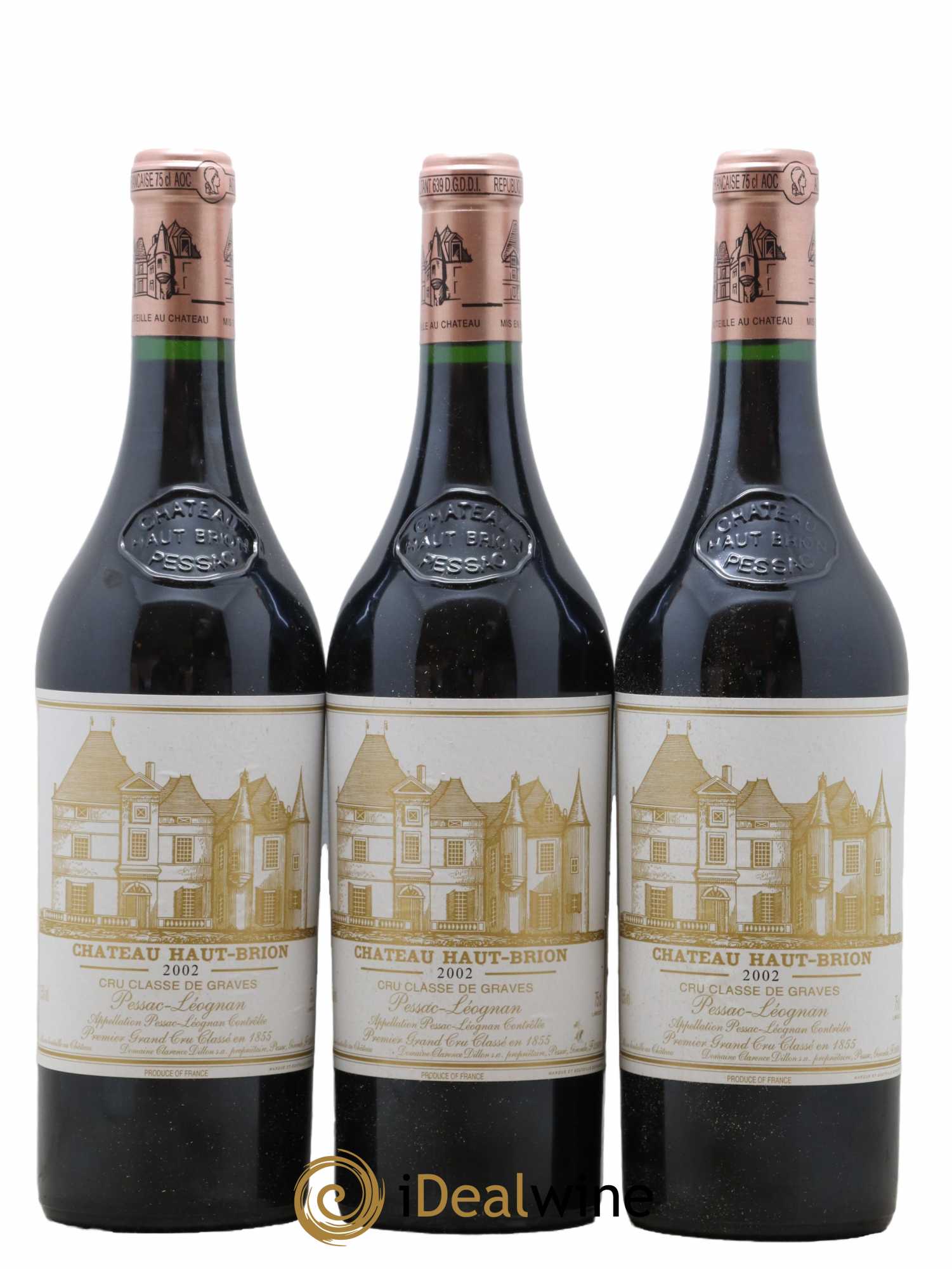 Château Haut Brion 1er Grand Cru Classé 2002 - Posten von 12 Flaschen - 4