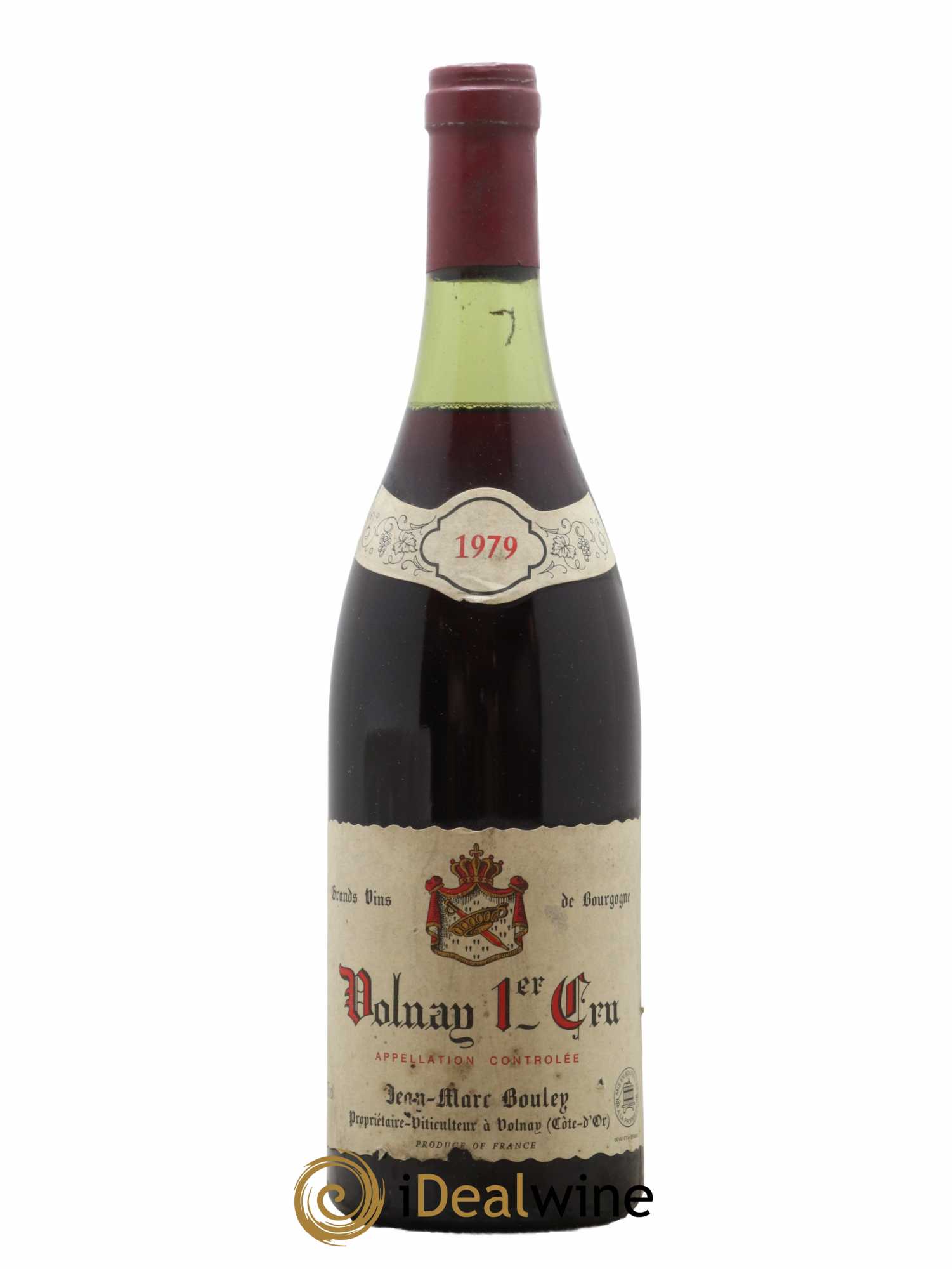 Volnay 1er Cru Domaine Jean Marc Bouley 1979 - Lot de 1 bouteille - 0