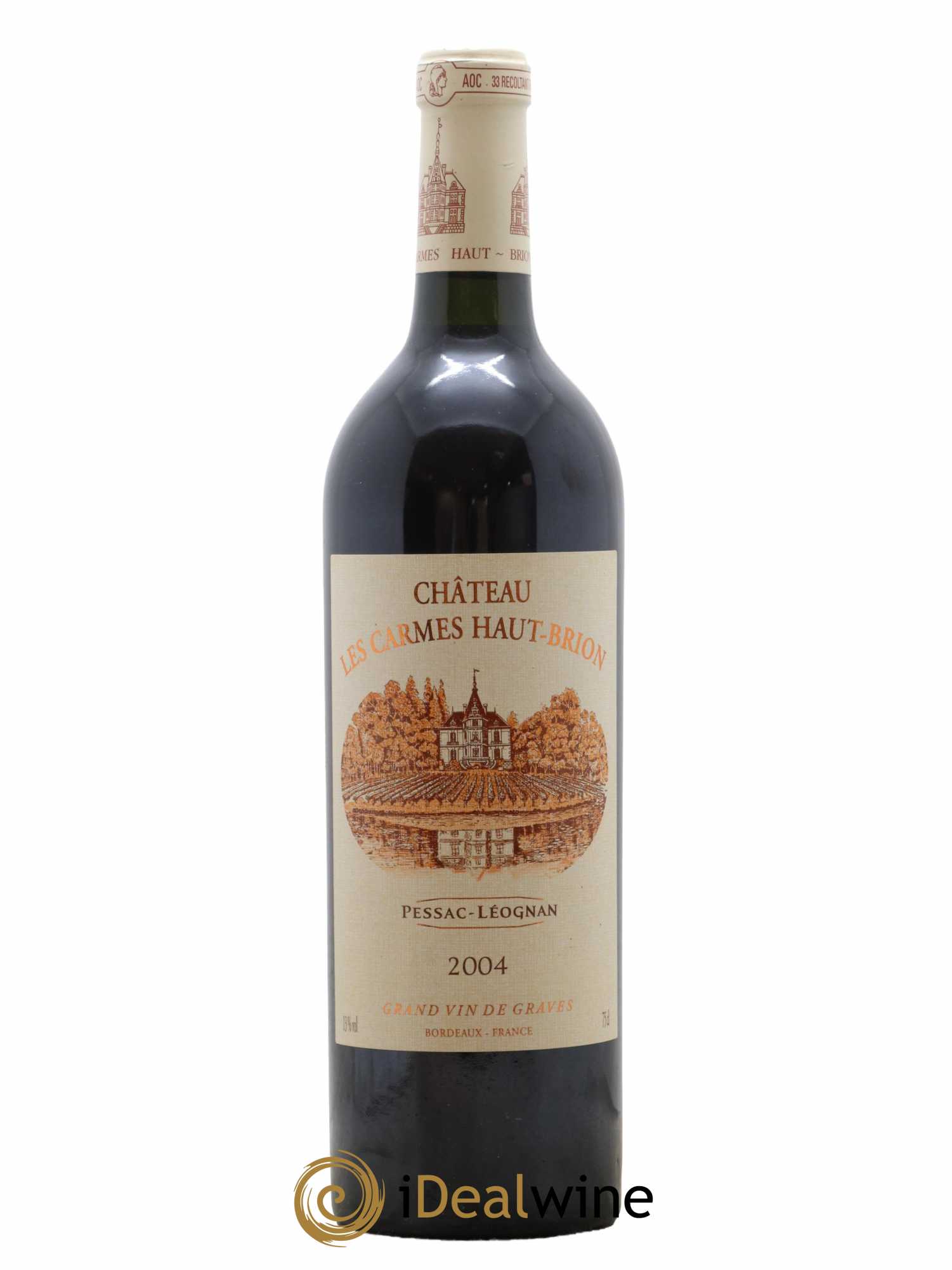 Château Les Carmes Haut-Brion 2004 - Lot de 1 bouteille - 0