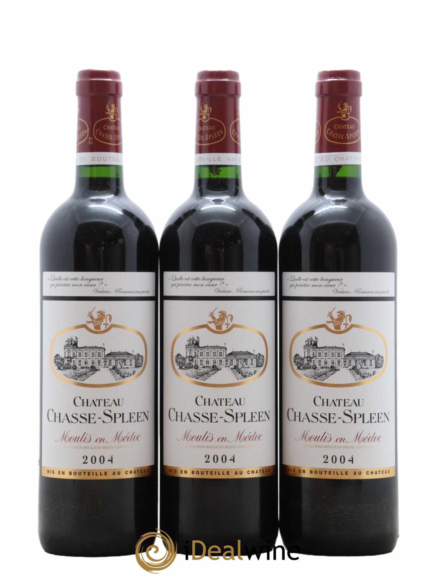 Château Chasse Spleen 2004 - Lot de 6 bouteilles - 2