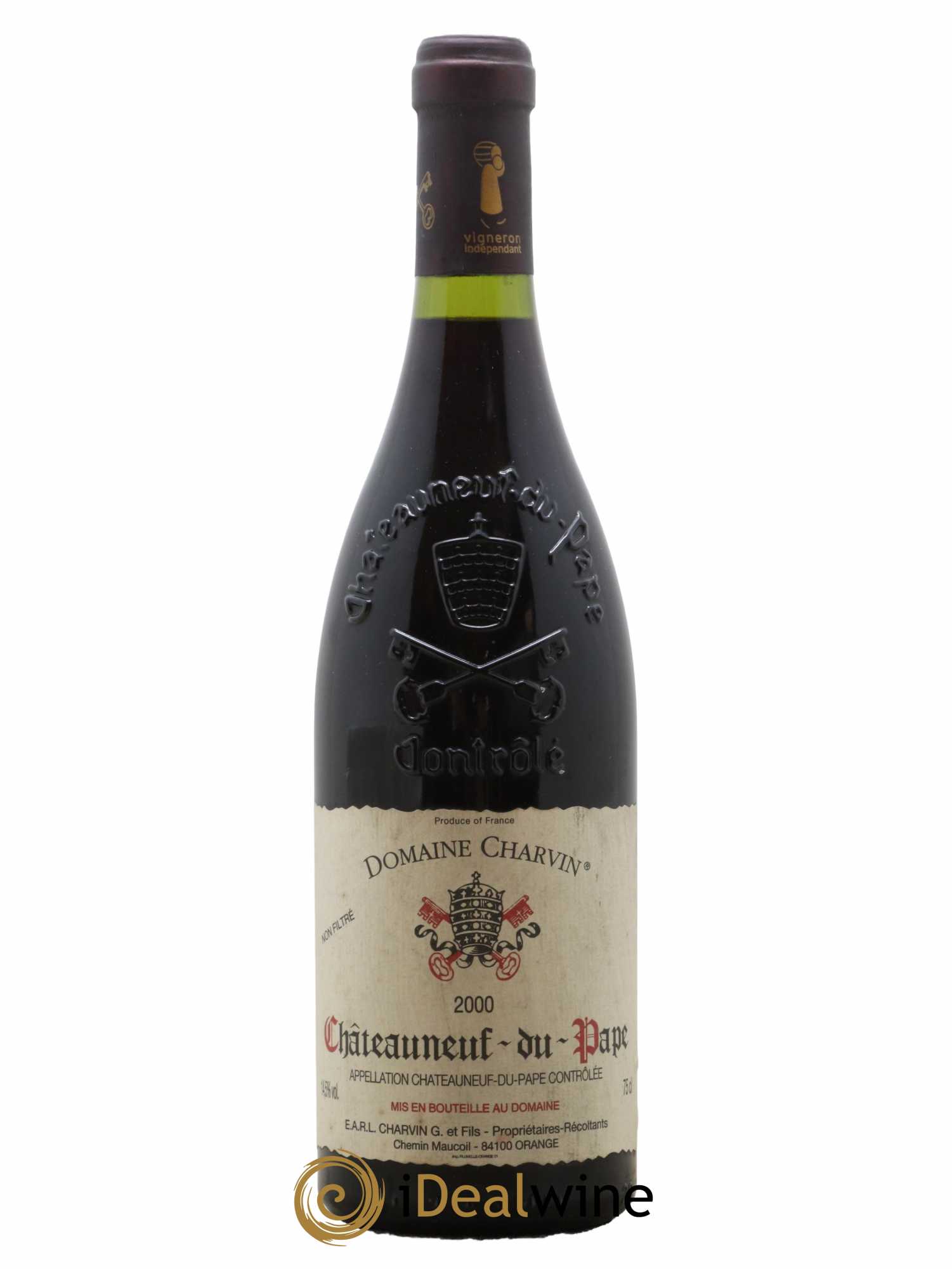 Châteauneuf-du-Pape Charvin (Domaine) 2000 - Lot de 1 bouteille - 0