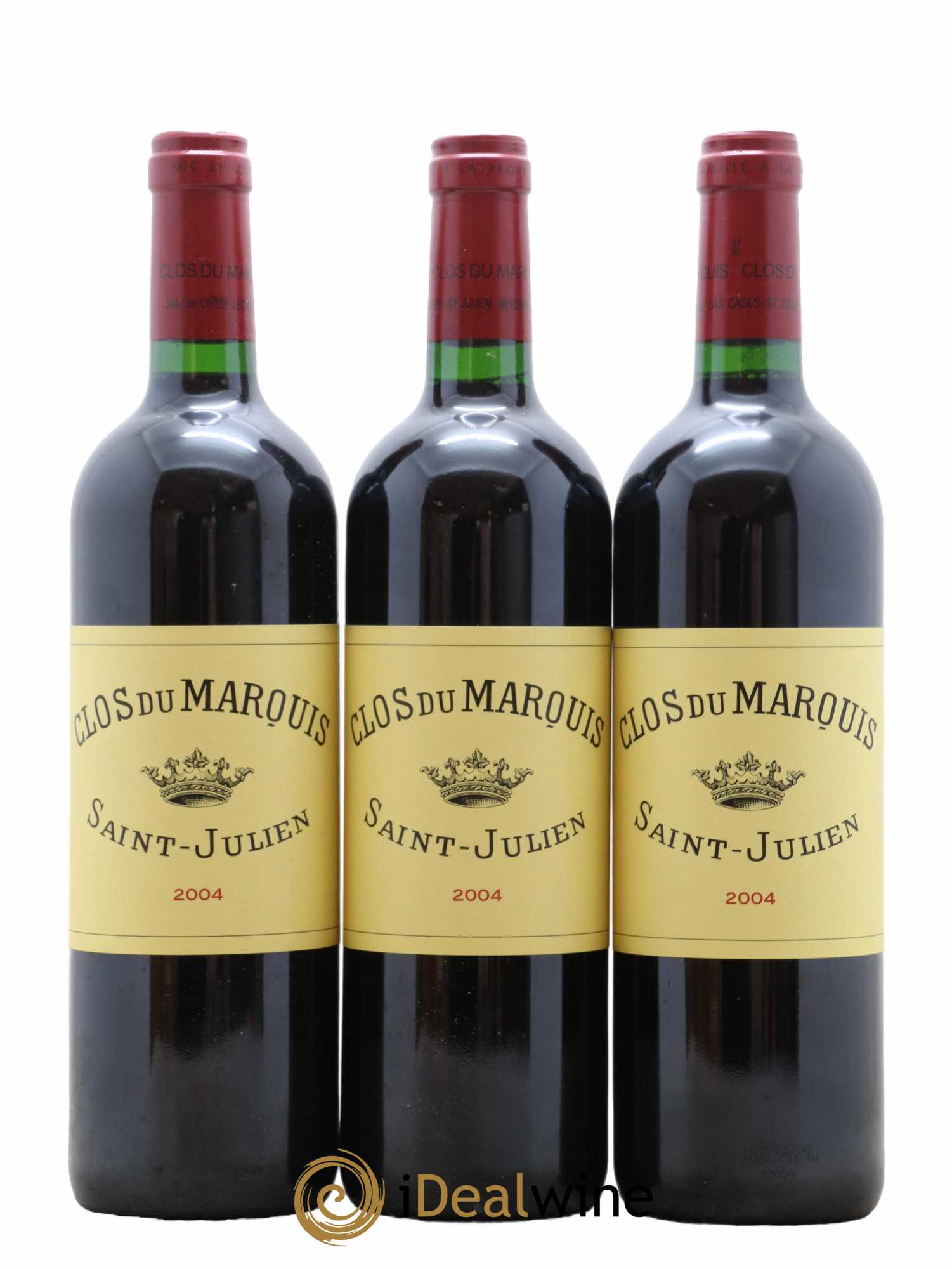 Clos du Marquis 2004 - Lot de 6 bouteilles - 1