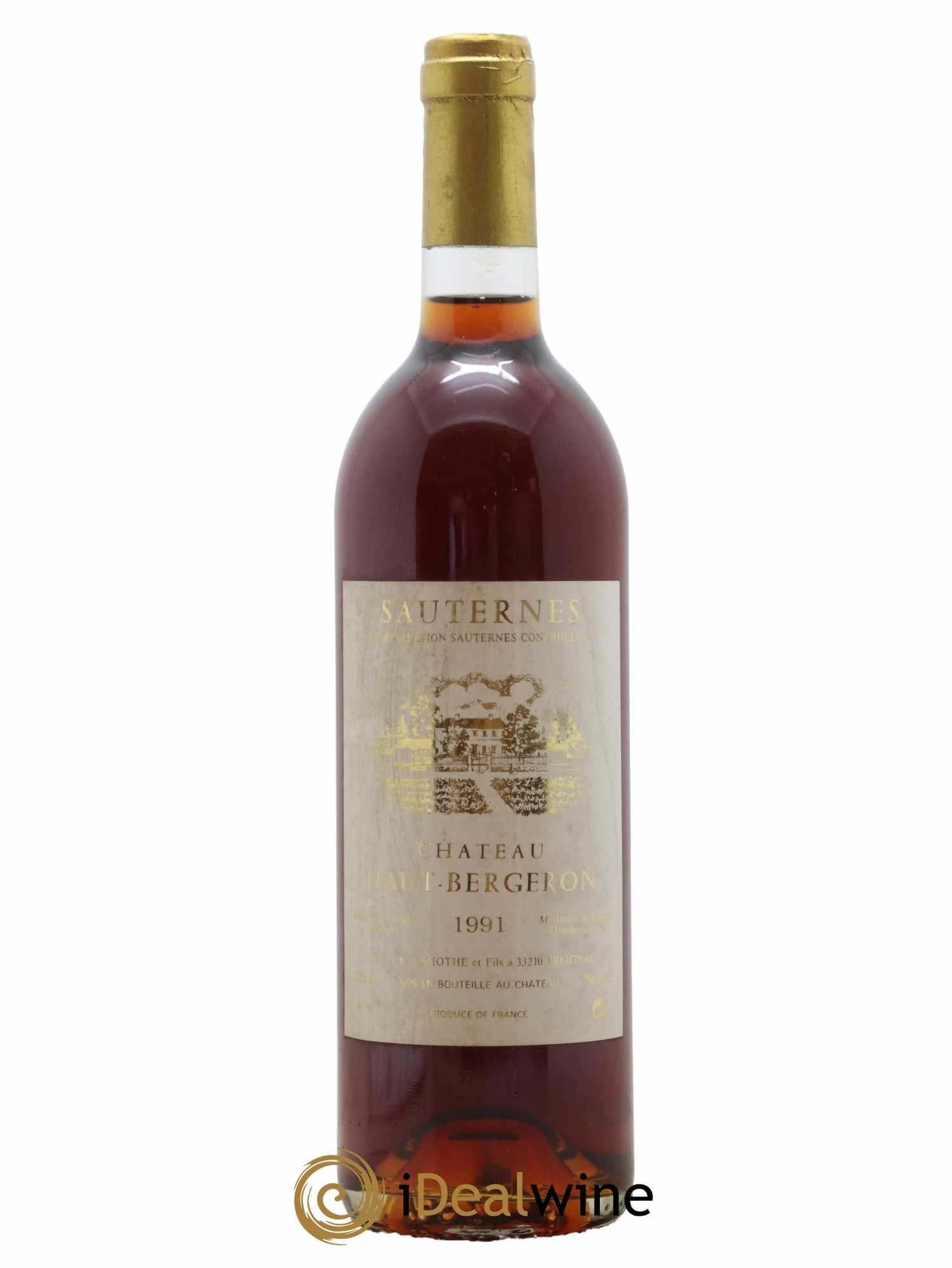 Château Haut-Bergeron 1991 - Lotto di 1 bottiglia - 0