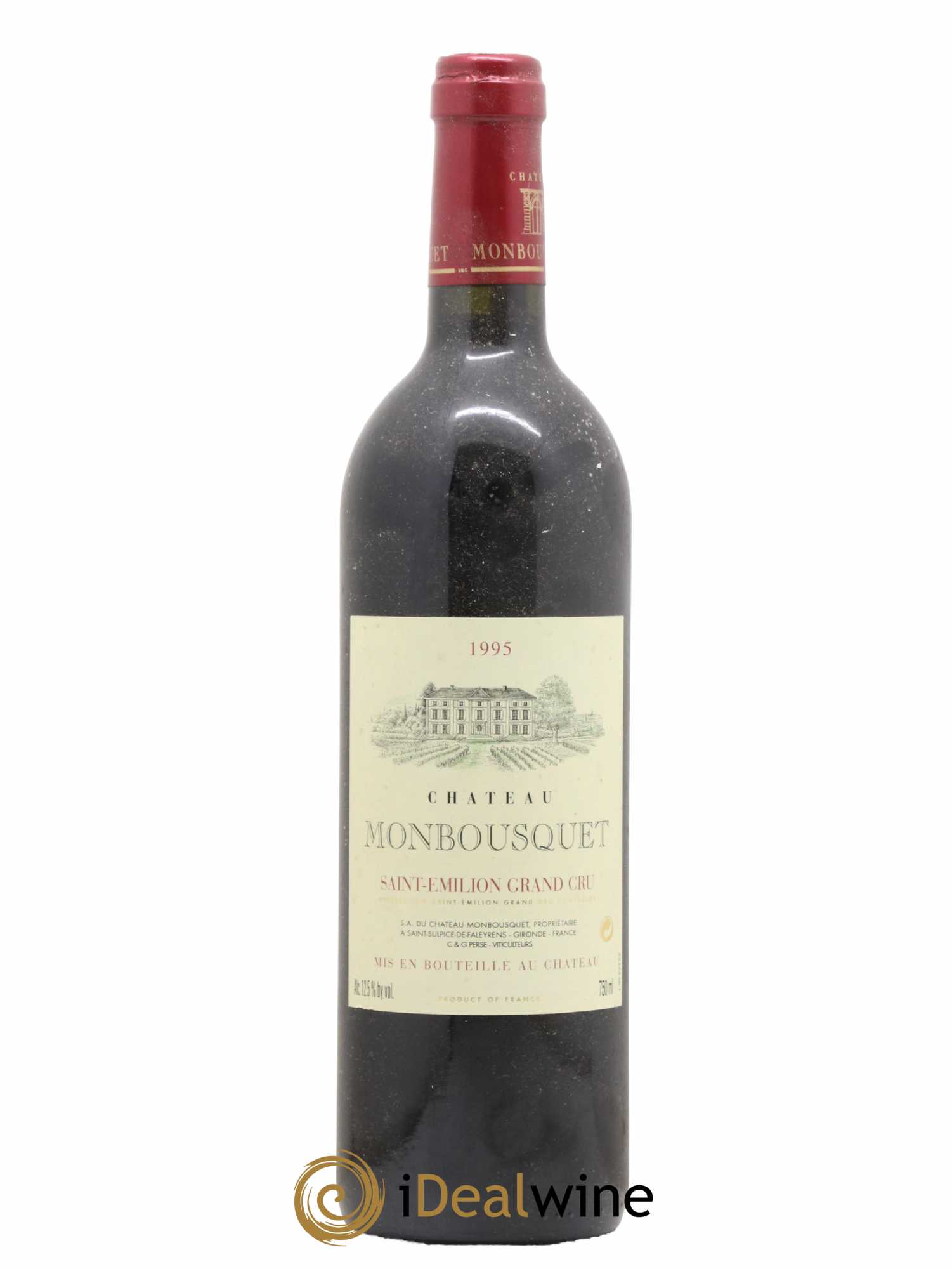 Château Monbousquet Grand Cru Classé 1995 - Lot de 1 bouteille - 0