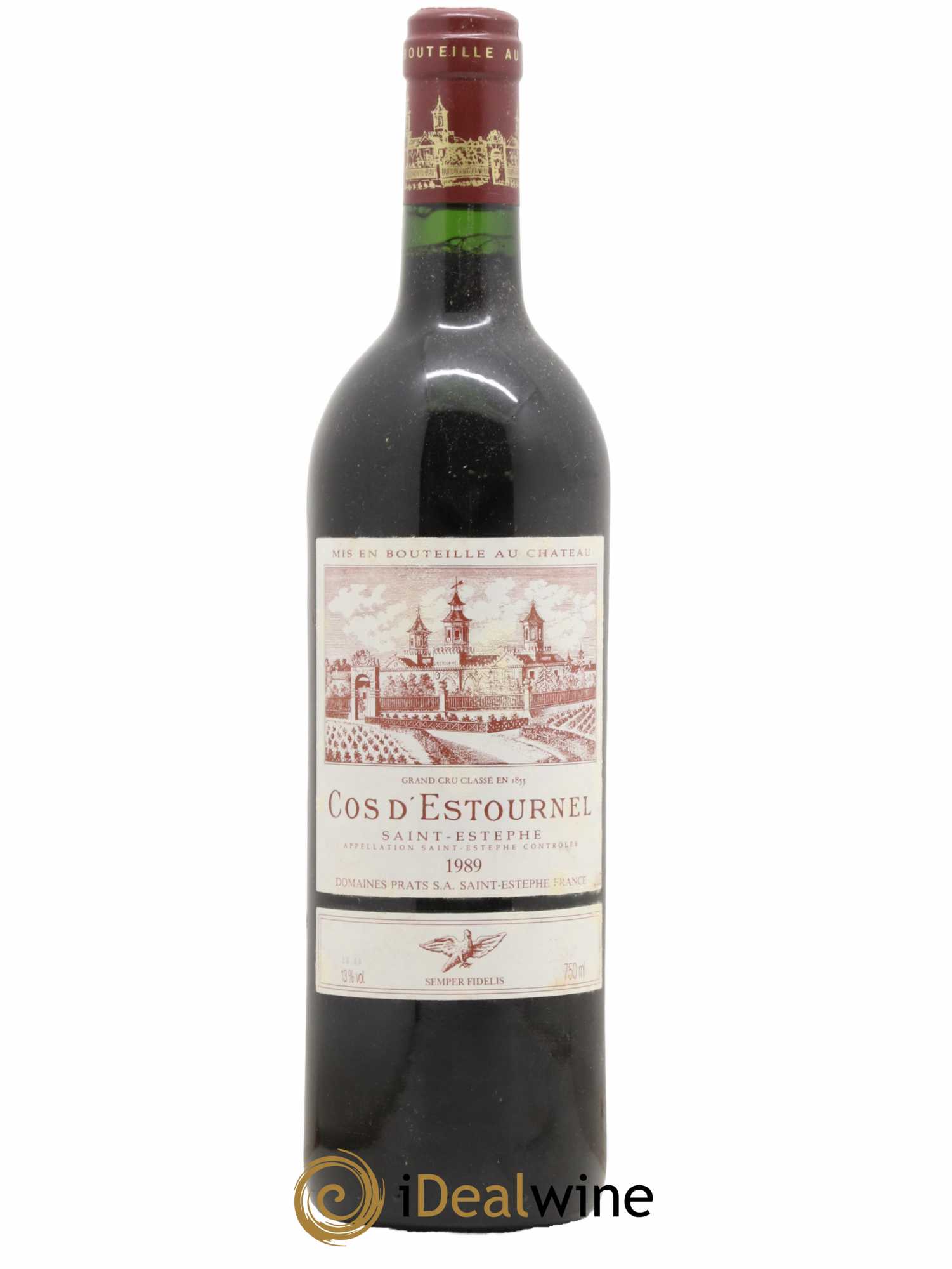 Cos d'Estournel 2ème Grand Cru Classé 1989 - Lot de 1 bouteille - 0