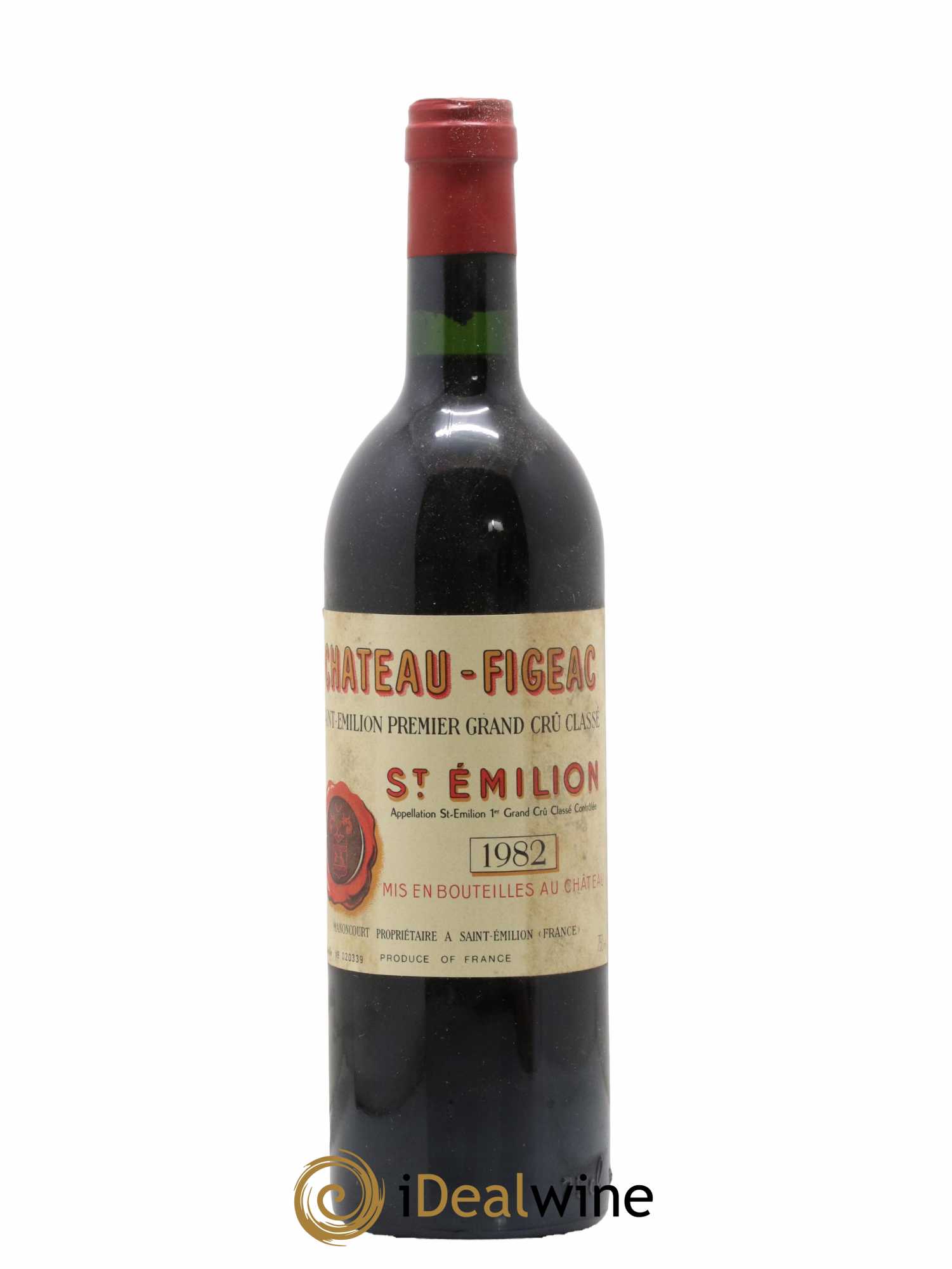 Château Figeac 1er Grand Cru Classé A 1982 - Lot de 1 bouteille - 0