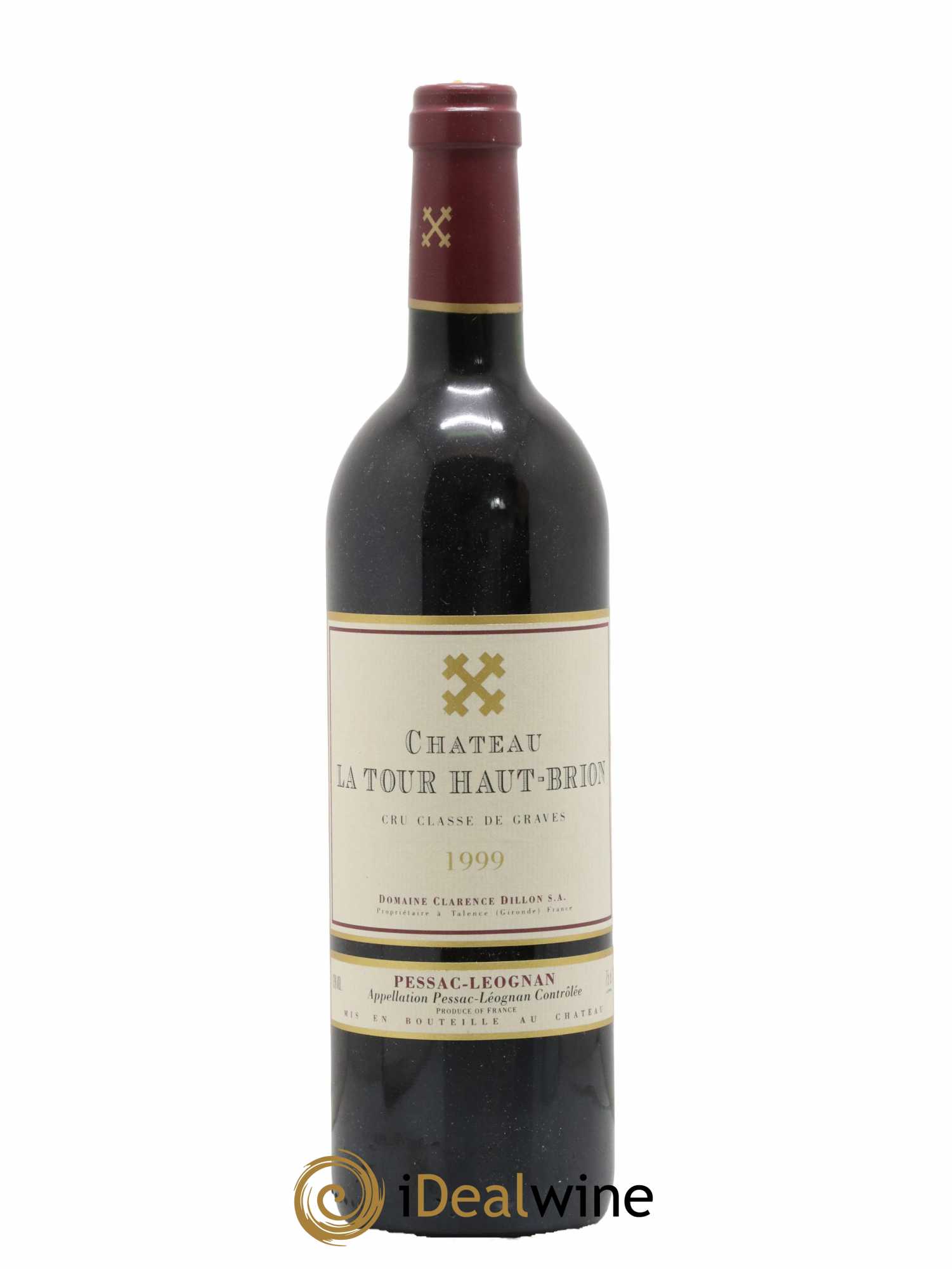 Château la Tour Haut-Brion Cru Classé de Graves 1999 - Lot de 1 bouteille - 0