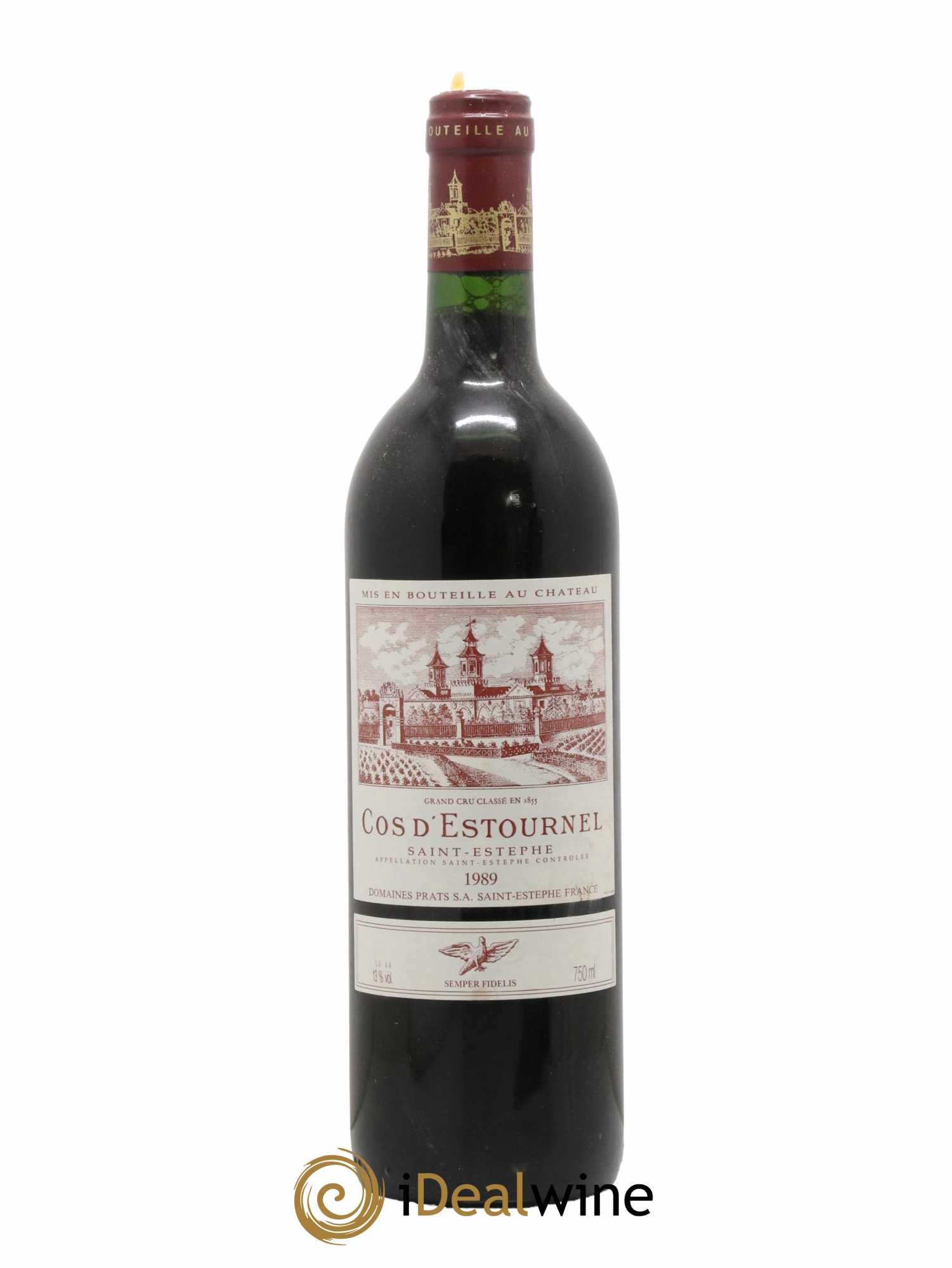 Cos d'Estournel 2ème Grand Cru Classé 1989 - Lot de 1 bouteille - 0