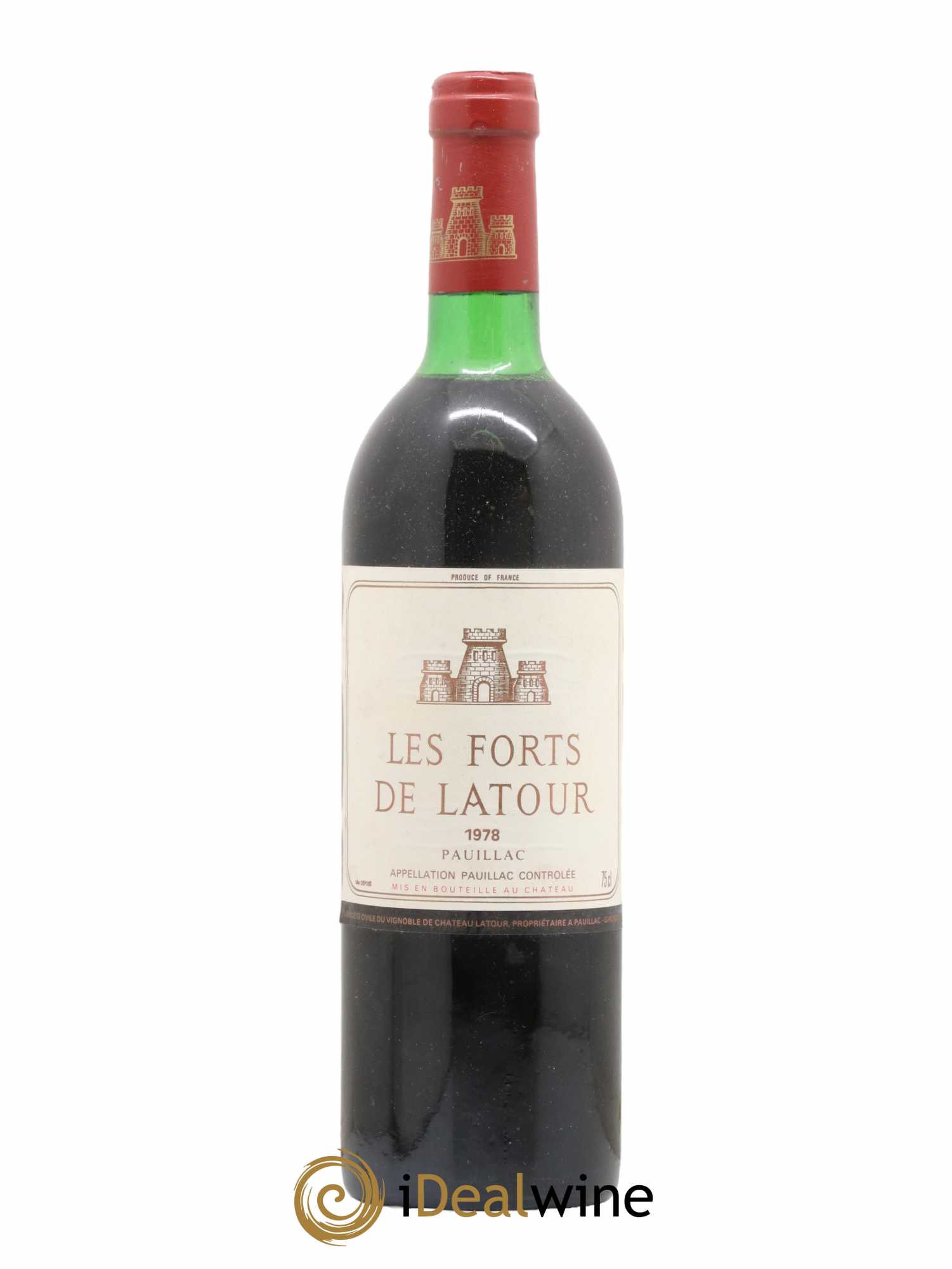 Les Forts de Latour Second Vin 1978 - Lot de 1 bouteille - 0