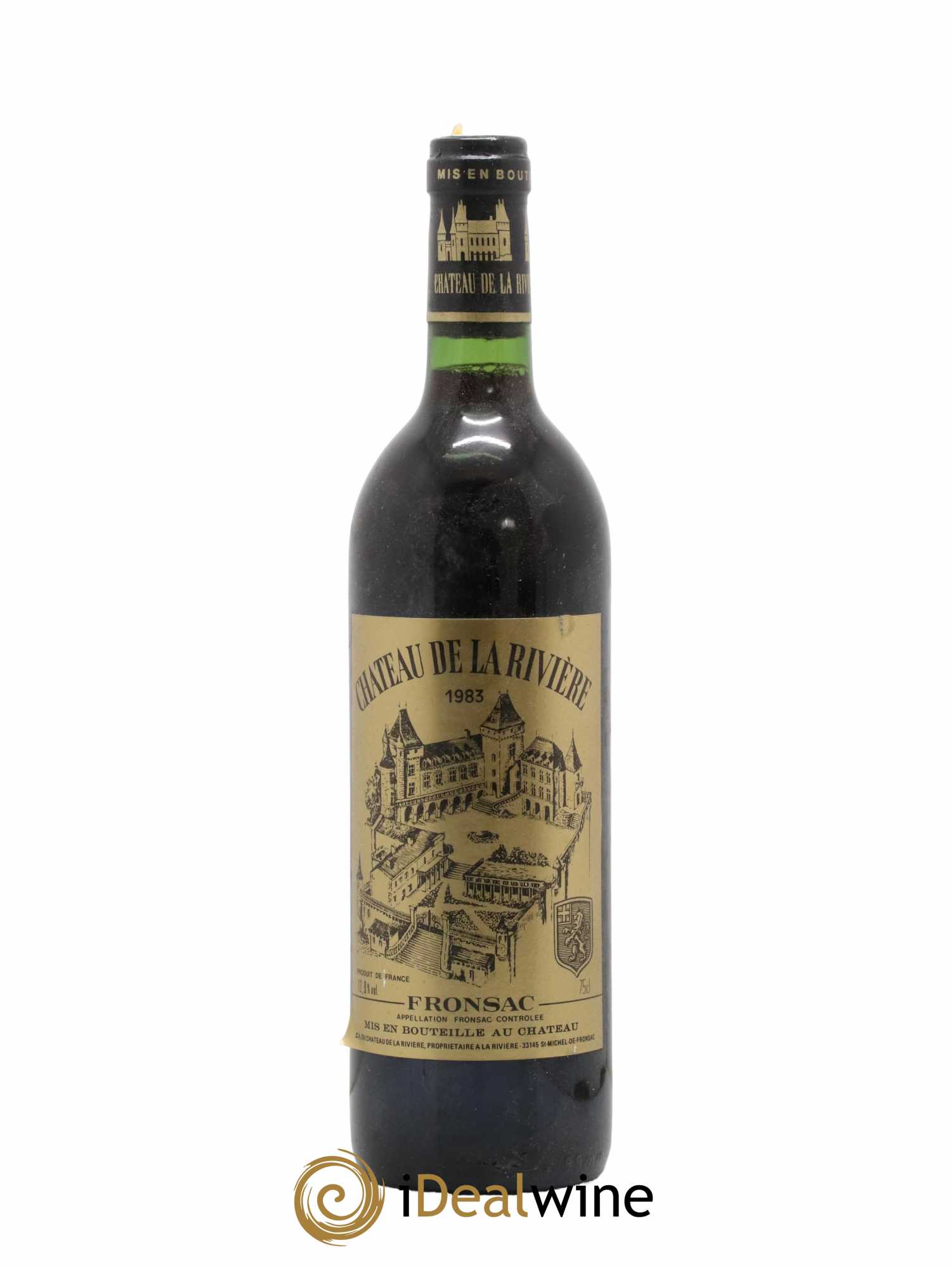 Château de La Rivière 1983 - Posten von 1 Flasche - 0