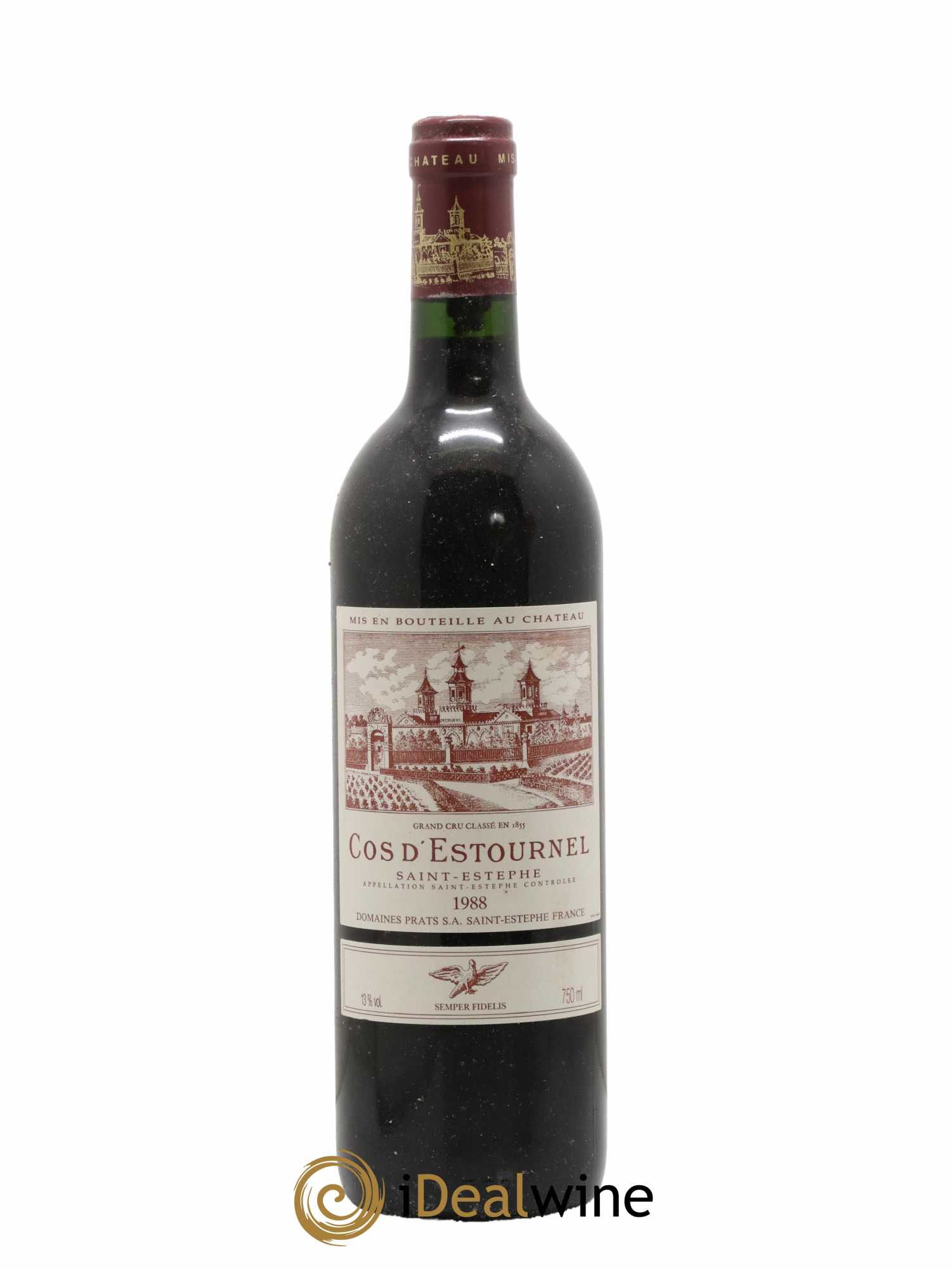 Cos d'Estournel 2ème Grand Cru Classé 1988 - Lot de 1 bouteille - 0
