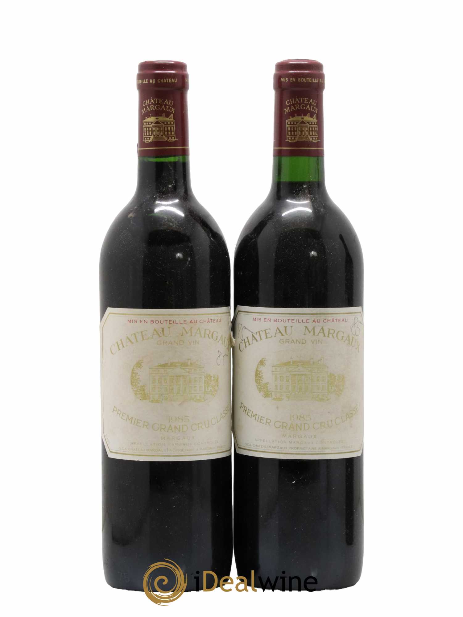 Château Margaux 1er Grand Cru Classé 1985 - Lot de 2 bouteilles - 0
