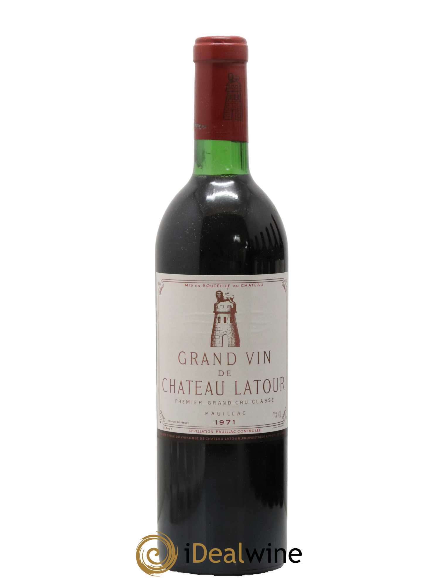 Château Latour 1er Grand Cru Classé 1971 - Lot de 1 bouteille - 0