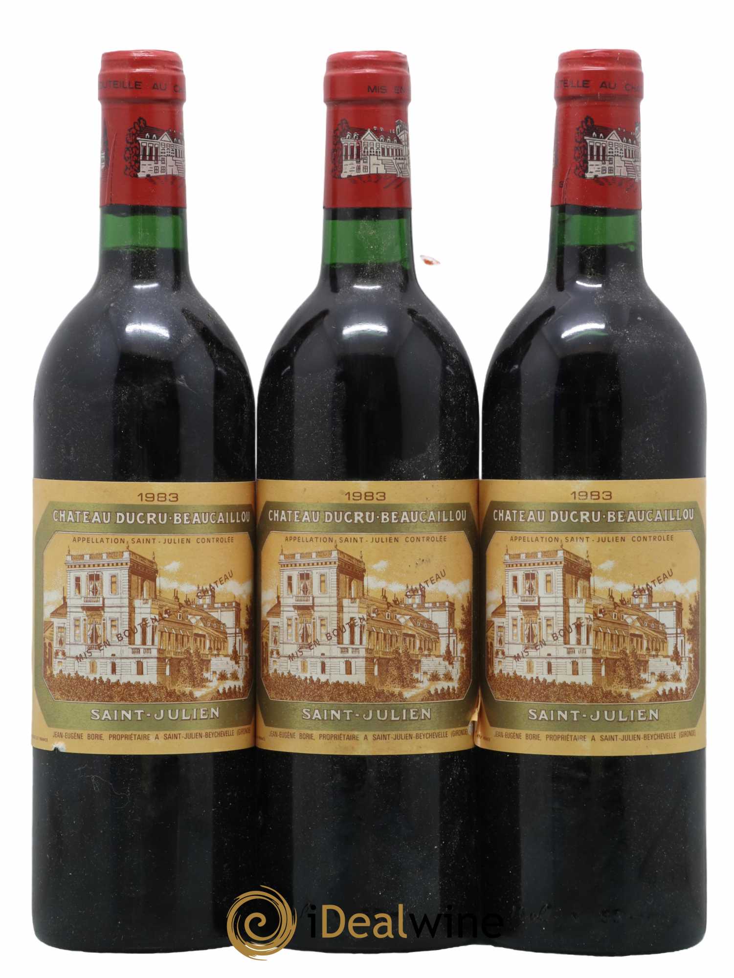 Château Ducru Beaucaillou 2ème Grand Cru Classé 1983 - Lot de 3 bouteilles - 0