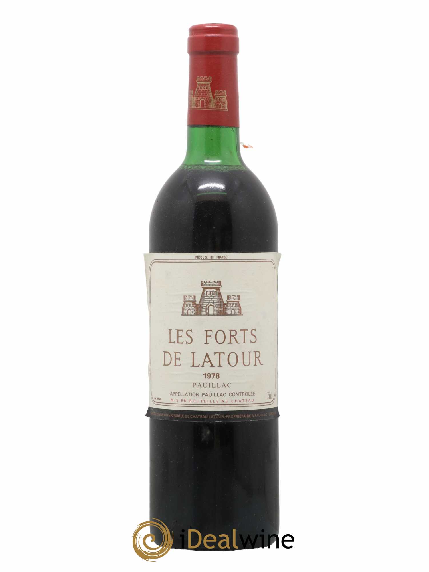 Les Forts de Latour Second Vin 1978 - Lot de 1 bouteille - 0