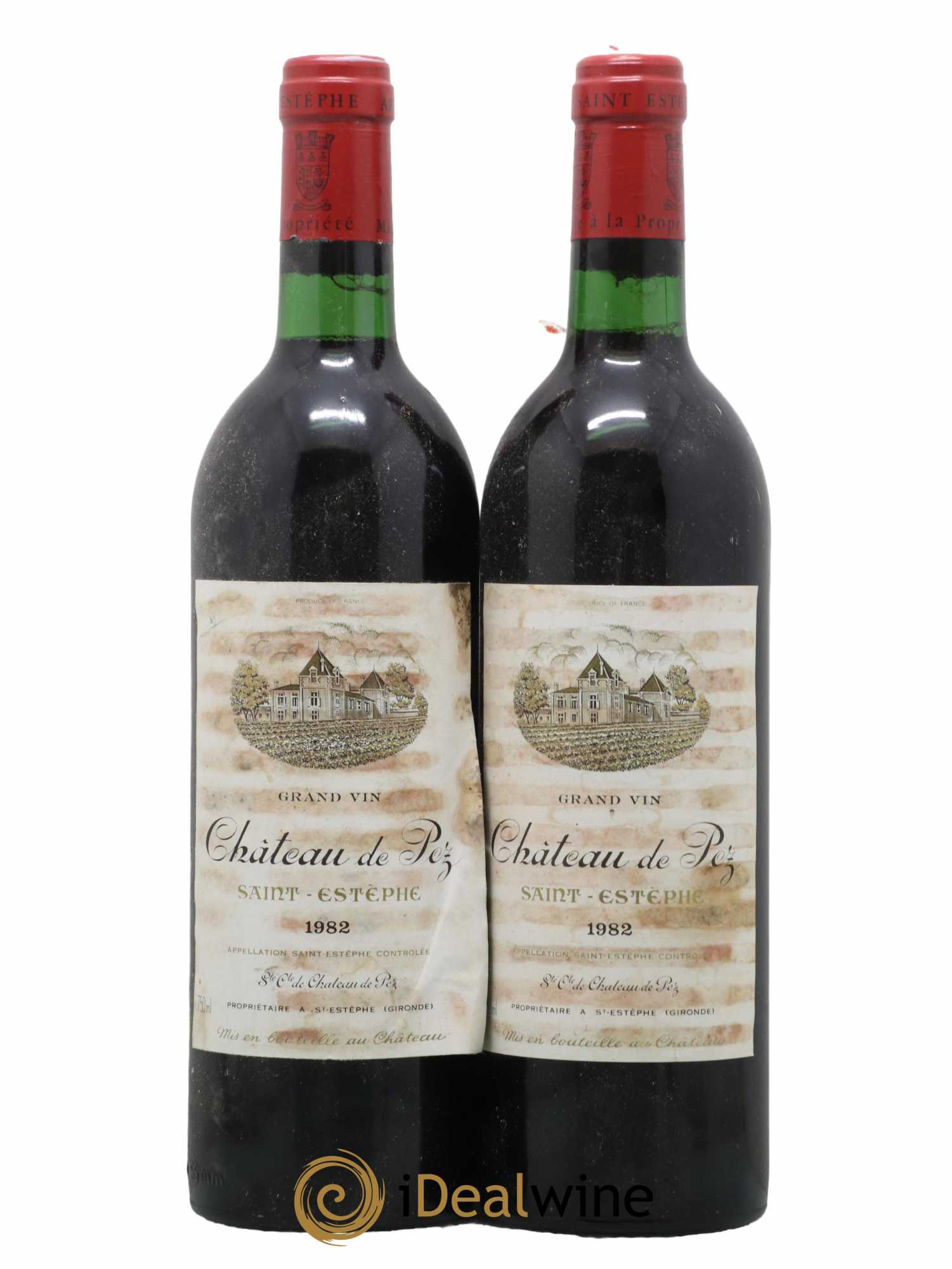 Château de Pez 1982 - Lot de 2 bouteilles - 0