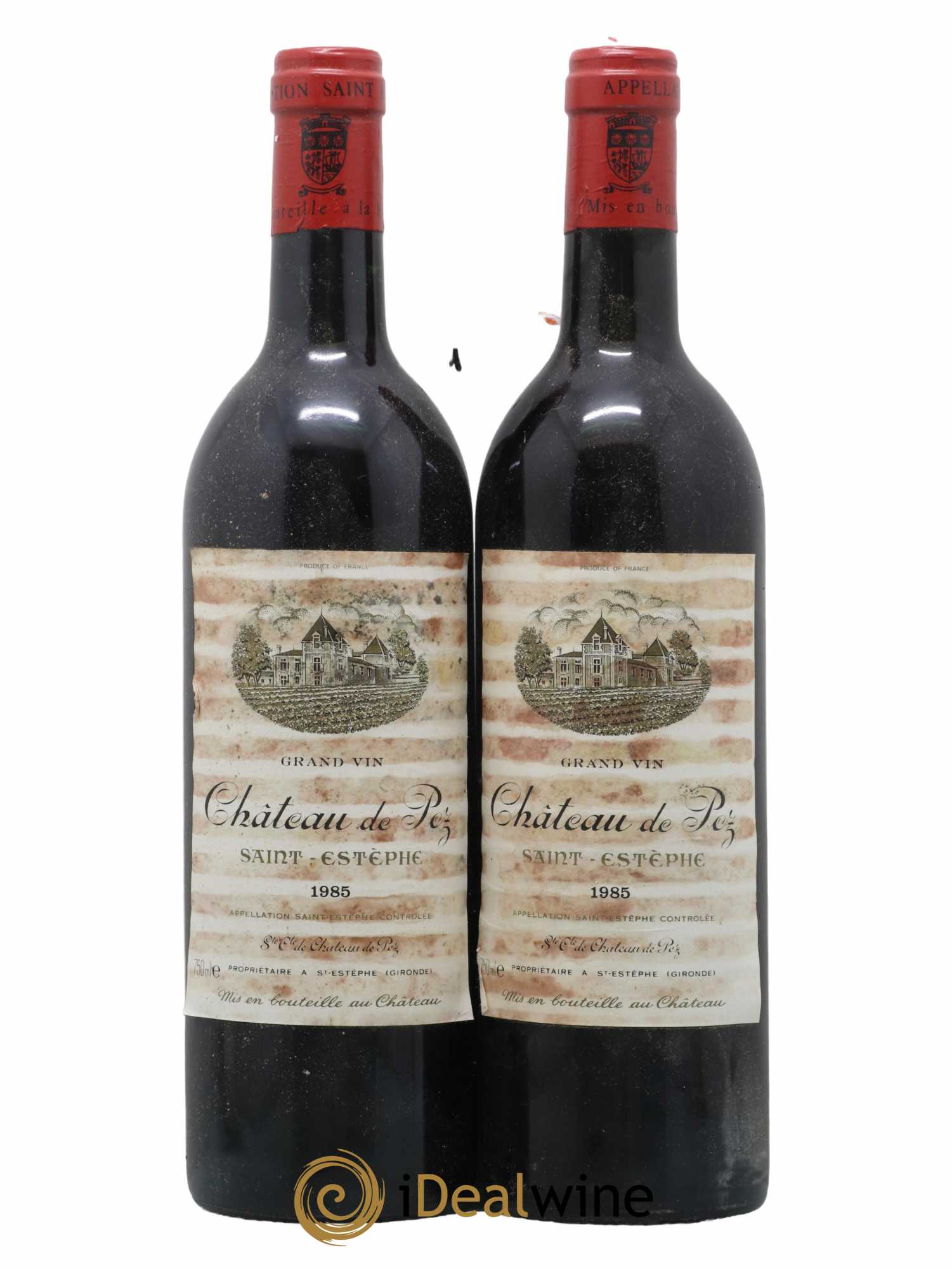Château de Pez 1985 - Lot de 2 bouteilles - 0