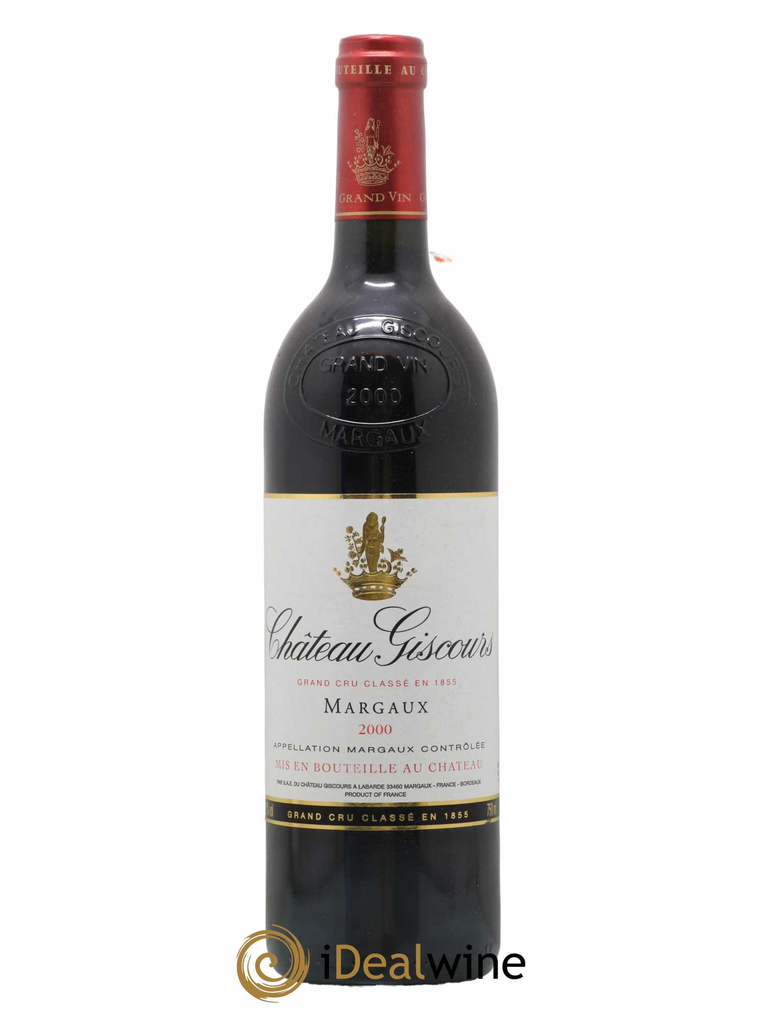 Château Giscours 3ème Grand Cru Classé 2000 - Lot de 1 bouteille - 0