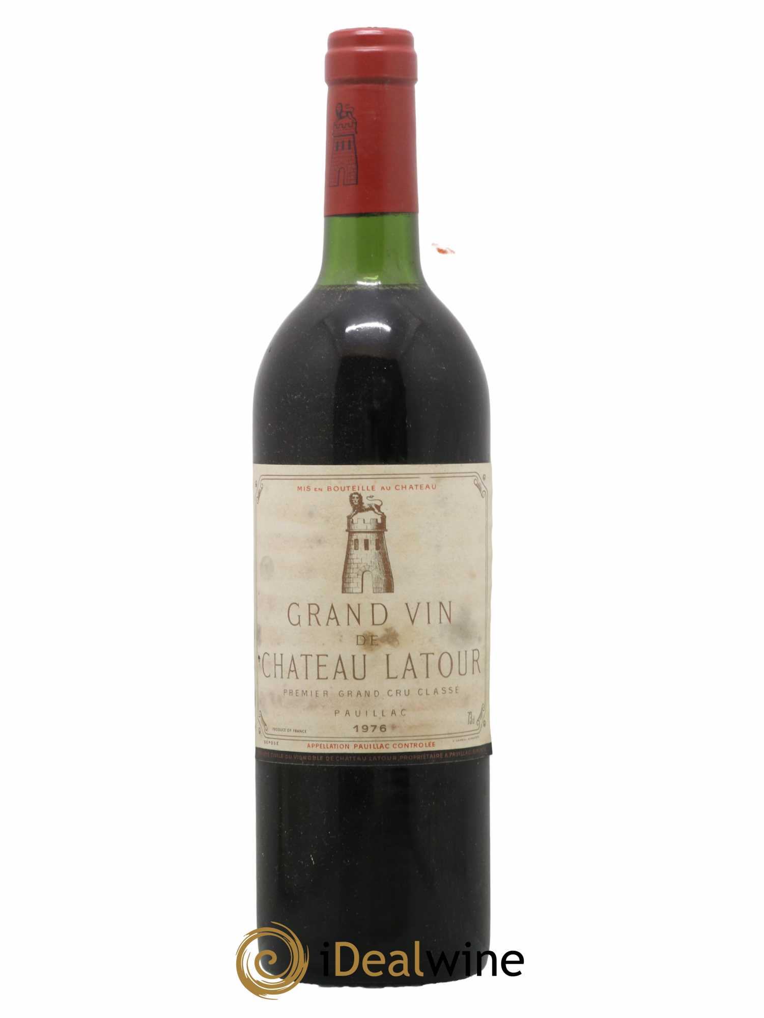 Château Latour 1er Grand Cru Classé 1976 - Lot de 1 bouteille - 0