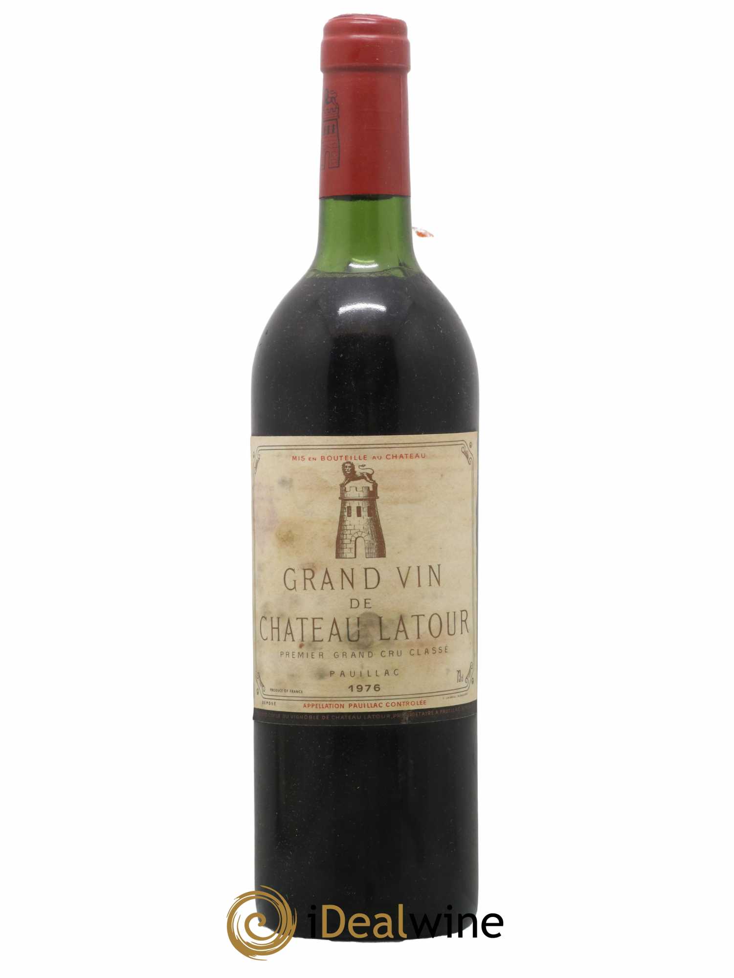 Château Latour 1er Grand Cru Classé 1976 - Lot de 1 bouteille - 0