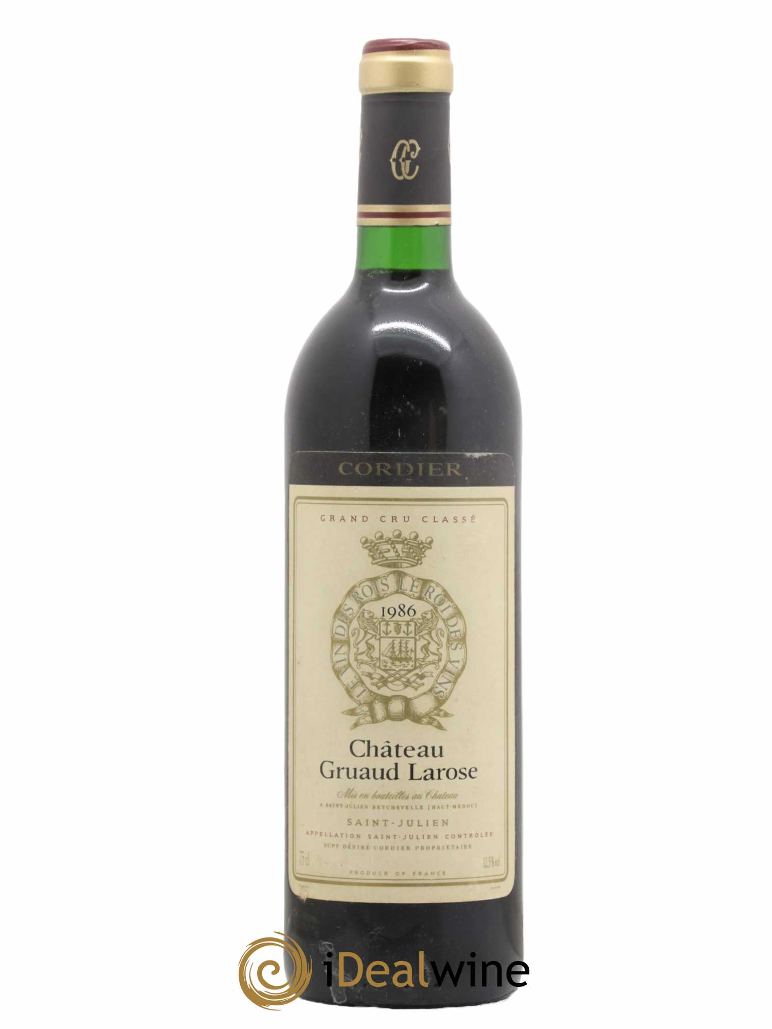 Château Gruaud Larose 2ème Grand Cru Classé 1986 - Lot de 1 bouteille - 0