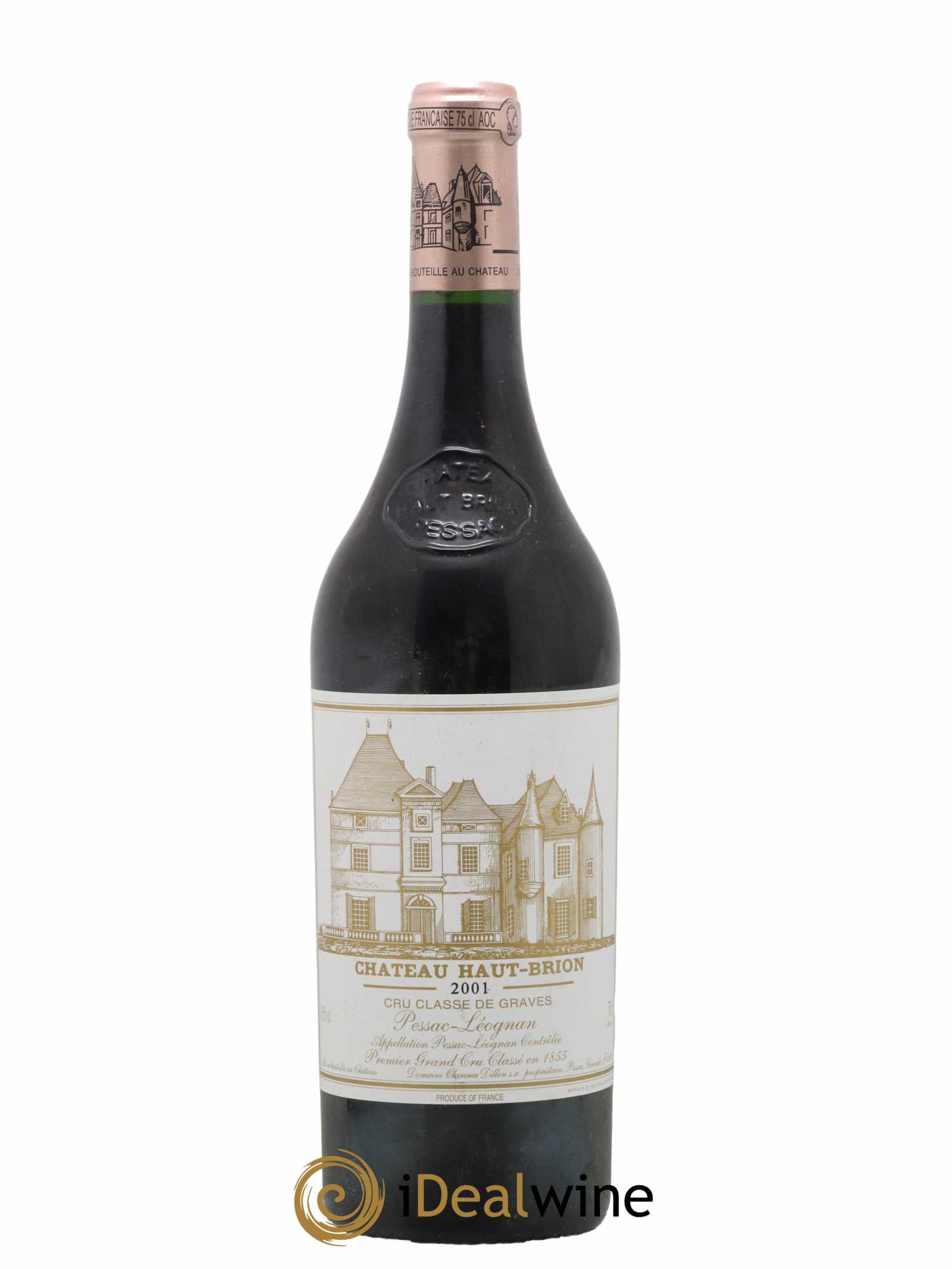 Château Haut Brion 1er Grand Cru Classé 2001 - Lot de 1 bouteille - 0