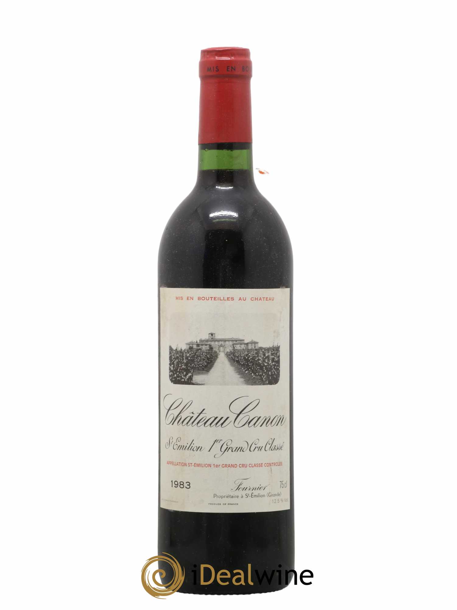 Château Canon 1er Grand Cru Classé B 1983 - Lot de 1 bouteille - 0