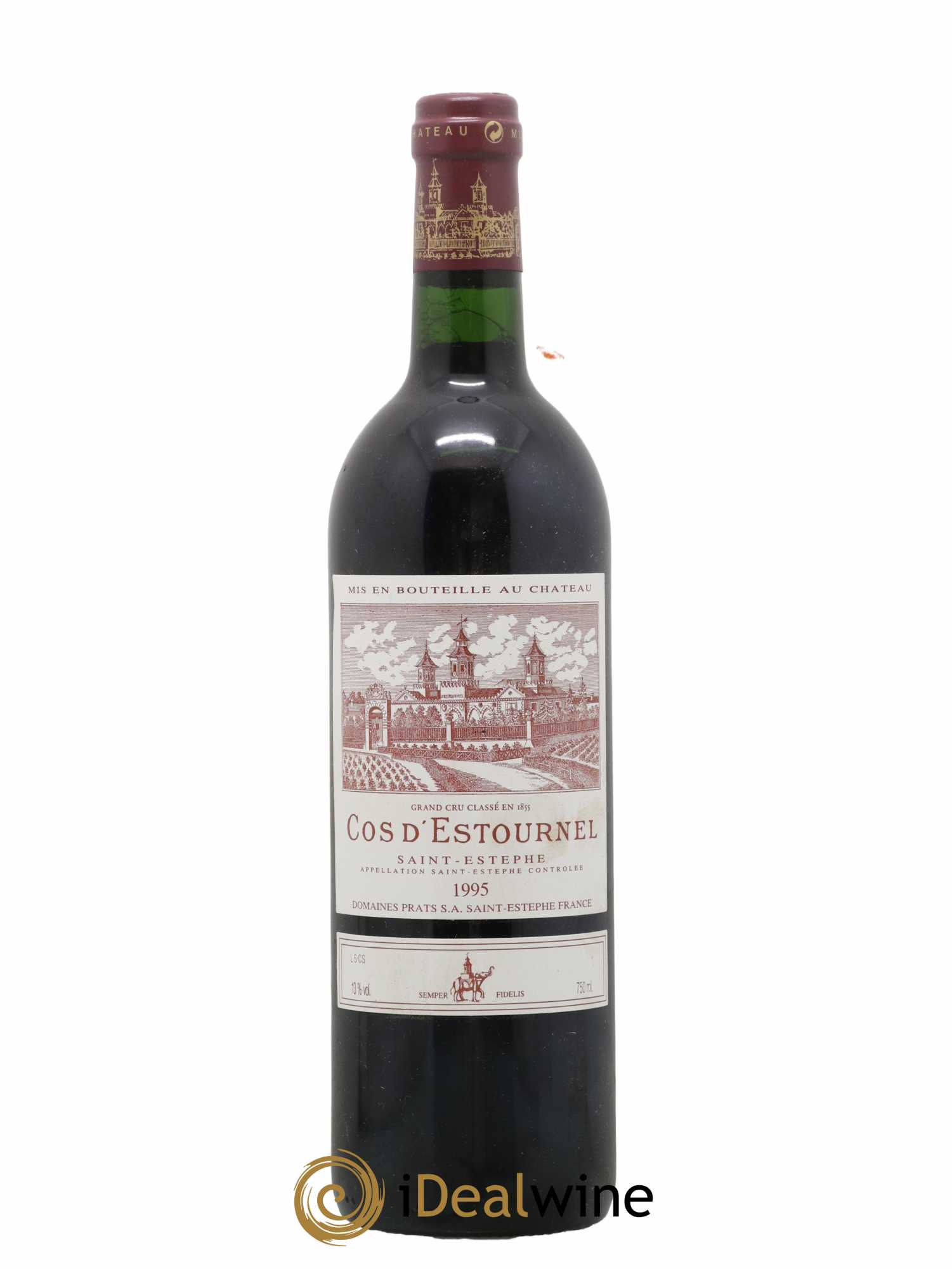 Cos d'Estournel 2ème Grand Cru Classé 1995 - Lot de 1 bouteille - 0