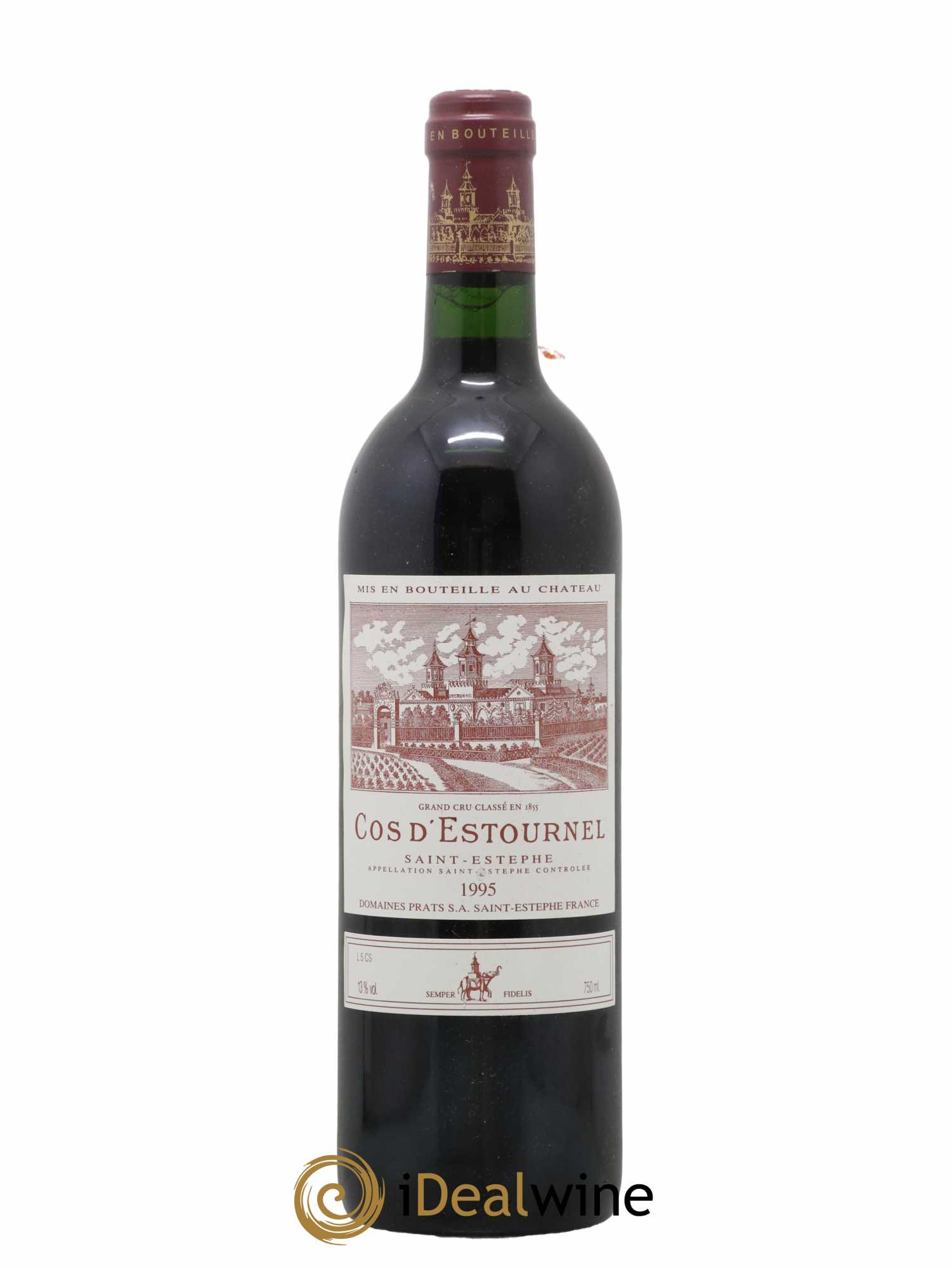 Cos d'Estournel 2ème Grand Cru Classé 1995 - Lot de 1 bouteille - 0