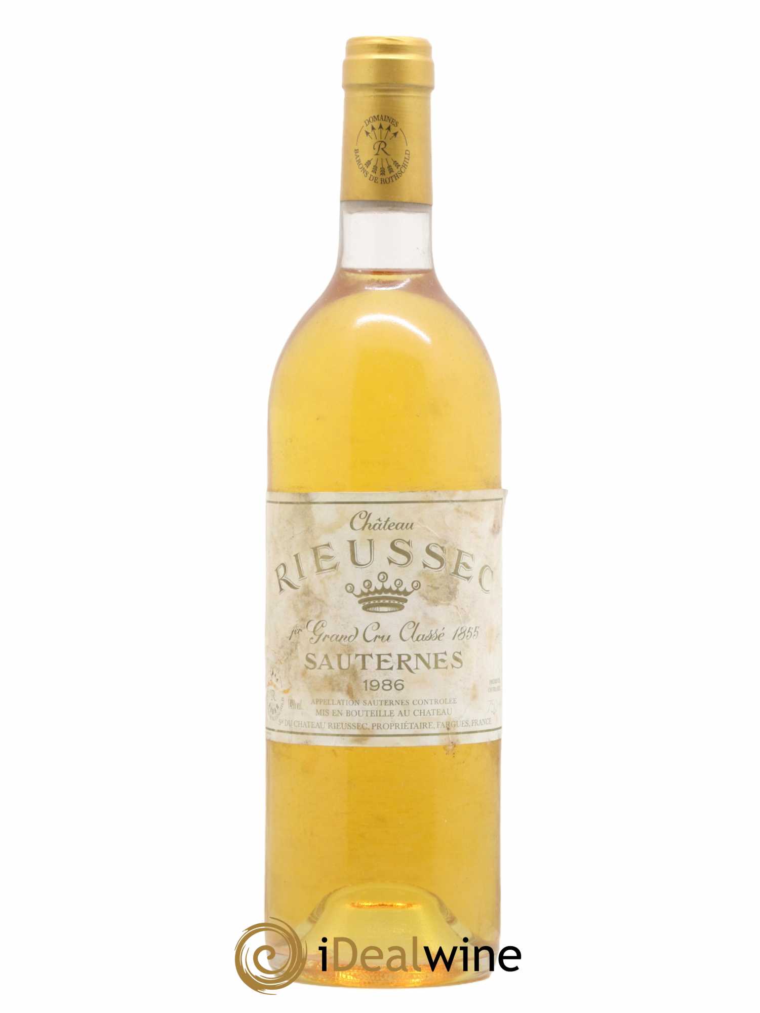 Château Rieussec 1er Grand Cru Classé 1986 - Posten von 1 Flasche - 0
