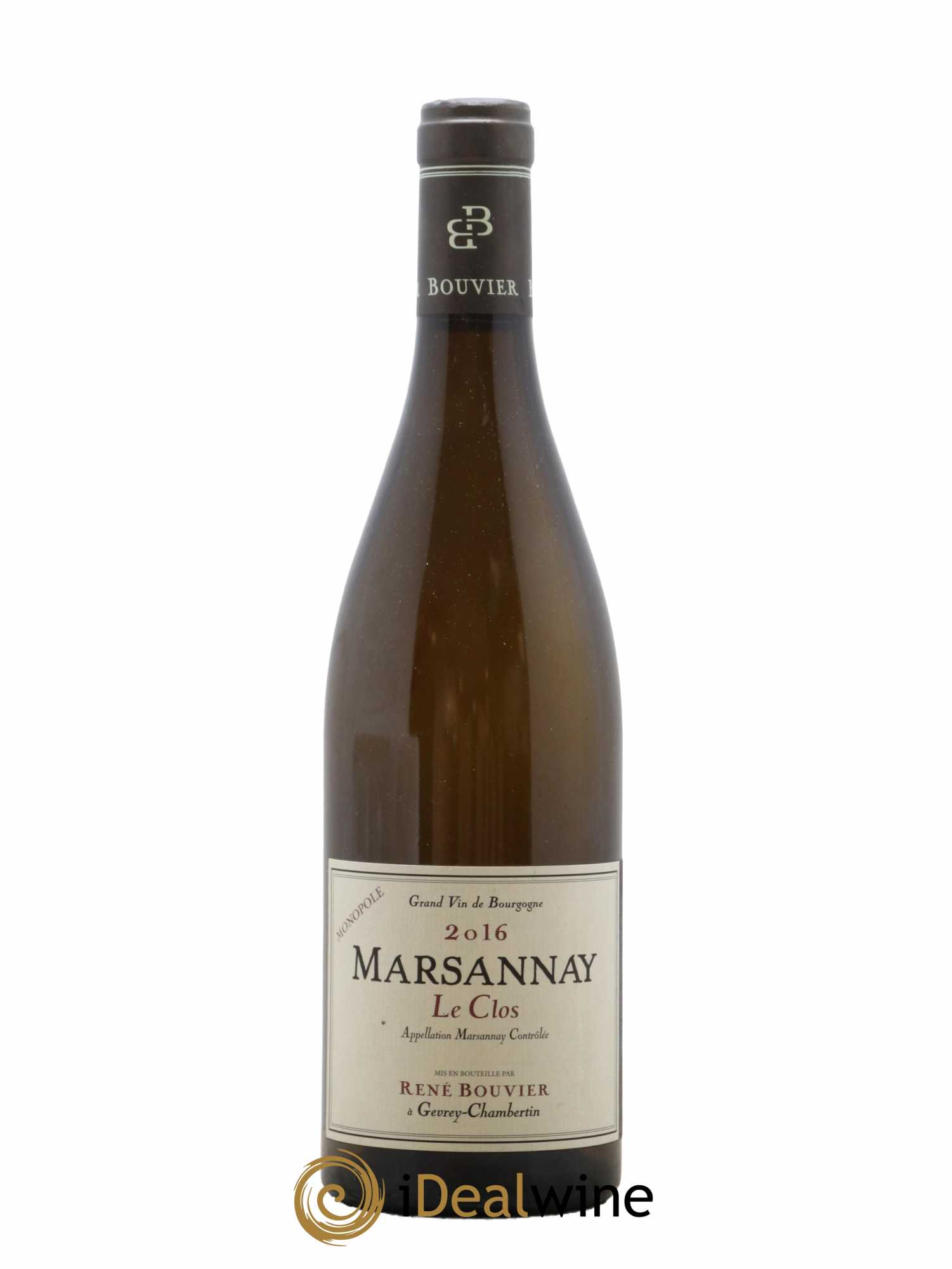 Marsannay Le Clos Monopole René Bouvier (Domaine) 2016 - Lot de 1 bouteille - 0