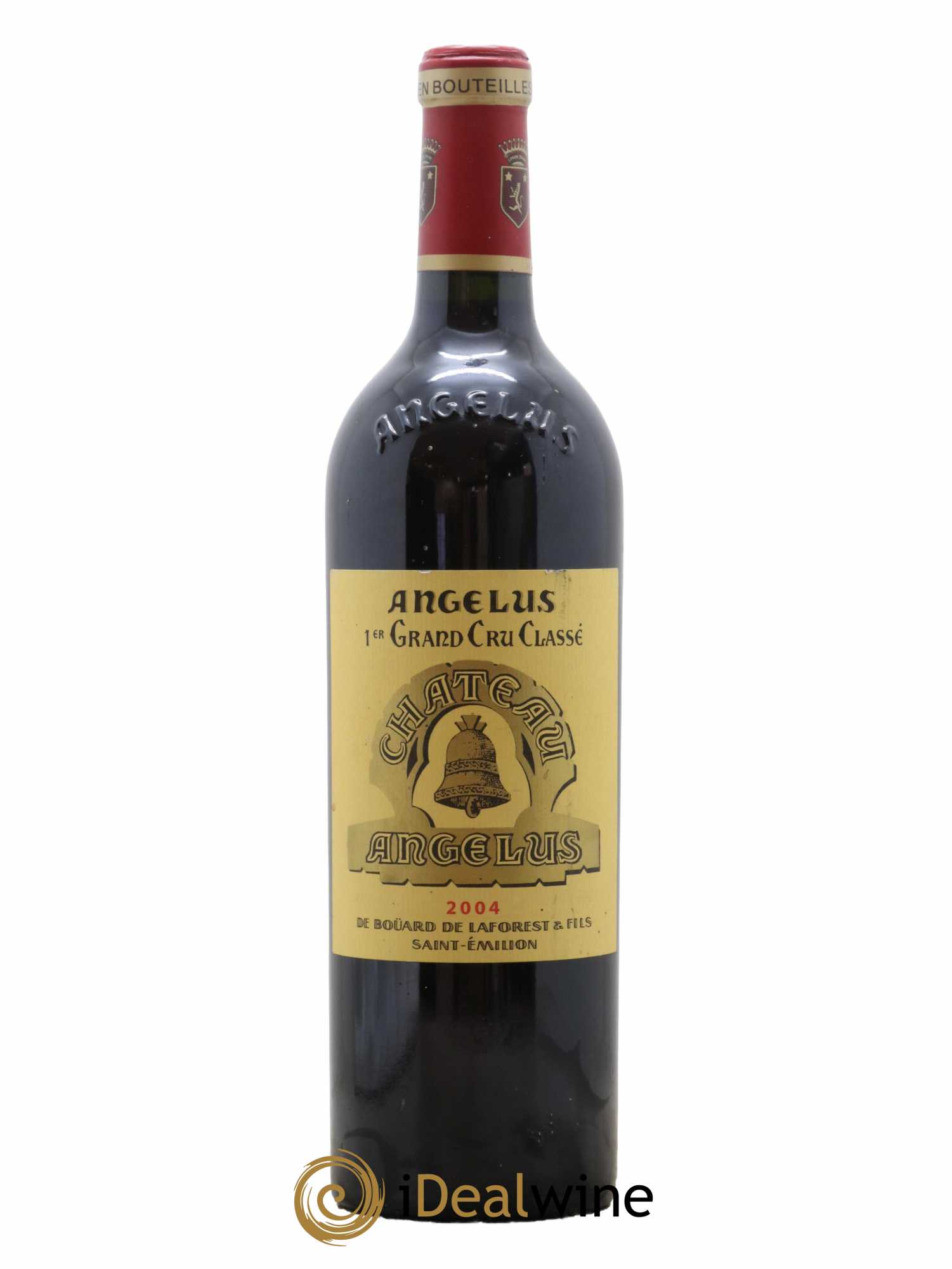 Château Angélus 1er Grand Cru Classé A 2004 - Lot de 1 bouteille - 0
