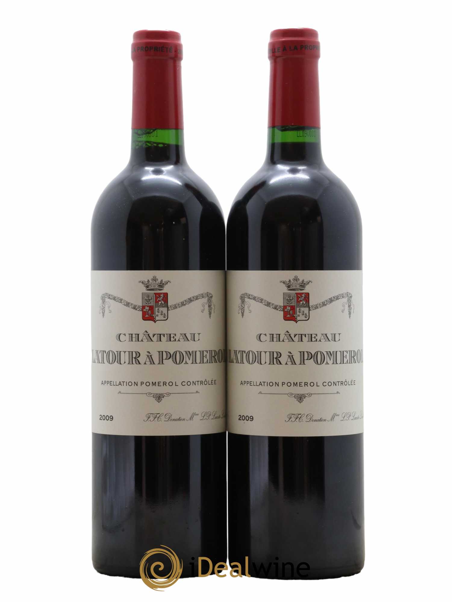 Château Latour à Pomerol 2009 - Lot de 2 bouteilles - 0