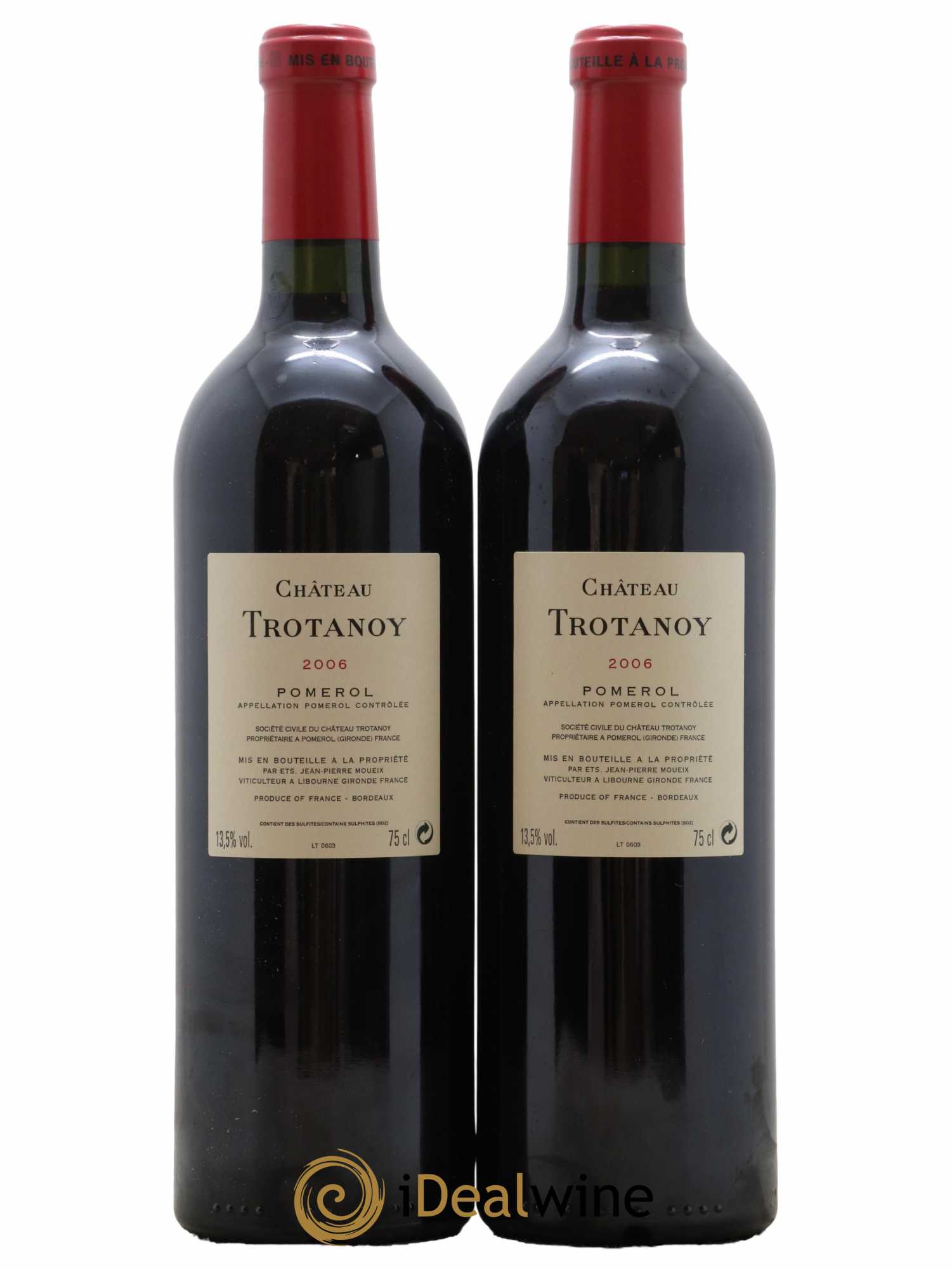 Château Trotanoy 2006 - Lot de 2 bouteilles - 1