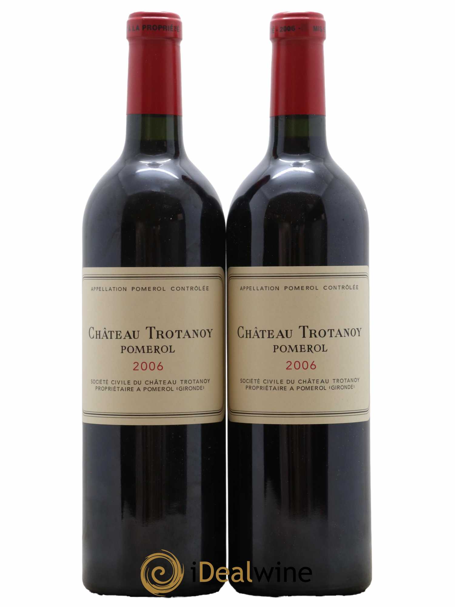 Château Trotanoy 2006 - Lot de 2 bouteilles - 0