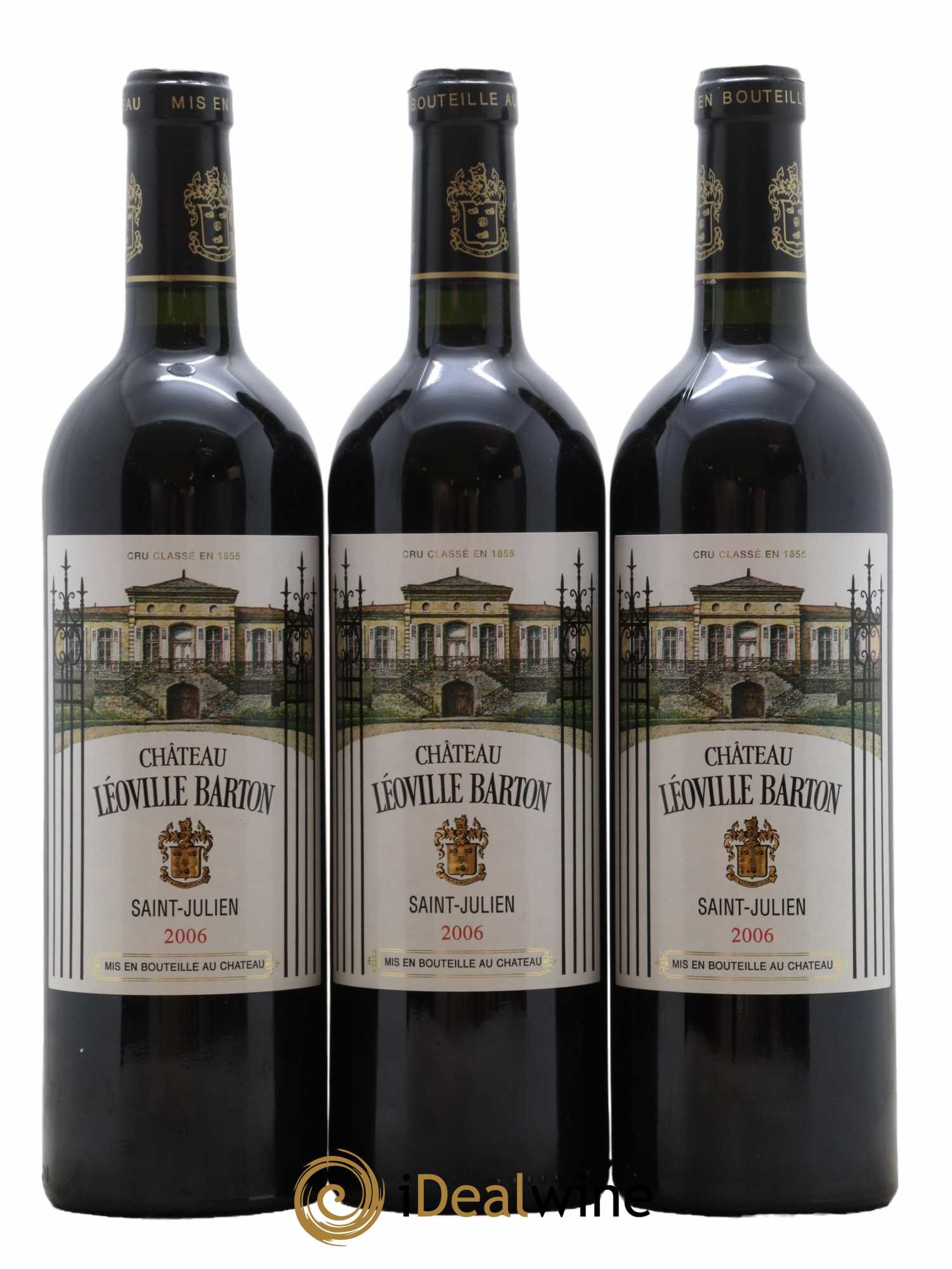 Château Léoville Barton 2ème Grand Cru Classé 2006 - Lot de 6 bouteilles - 2