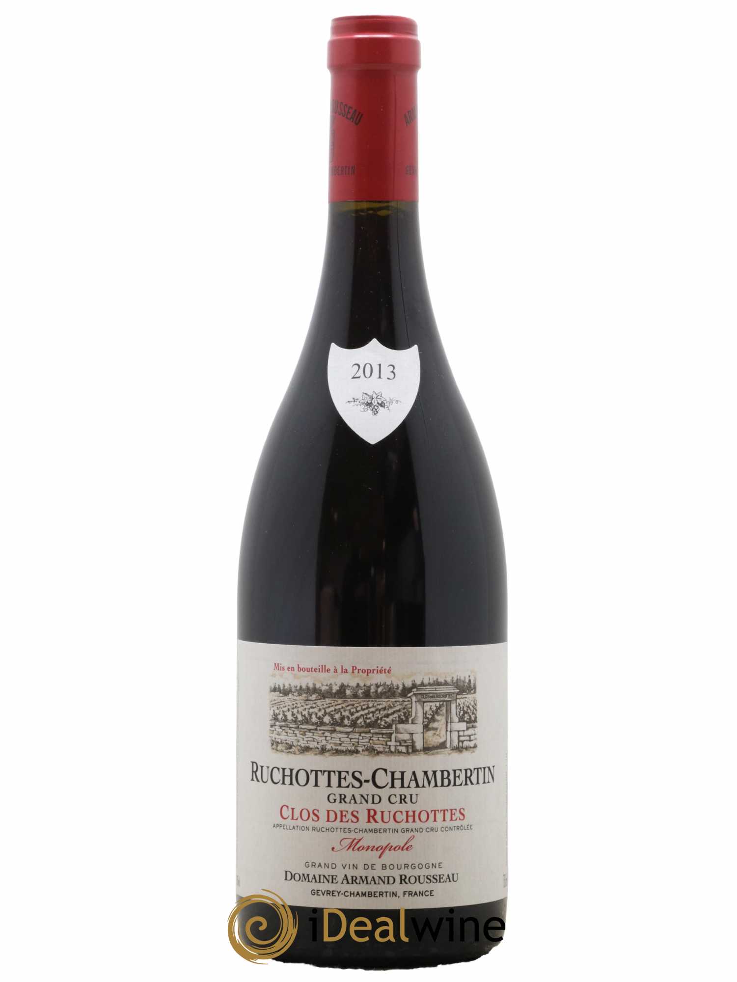 Ruchottes-Chambertin Grand Cru Clos des Ruchottes Armand Rousseau (Domaine) 2013 - Posten von 1 Flasche - 0