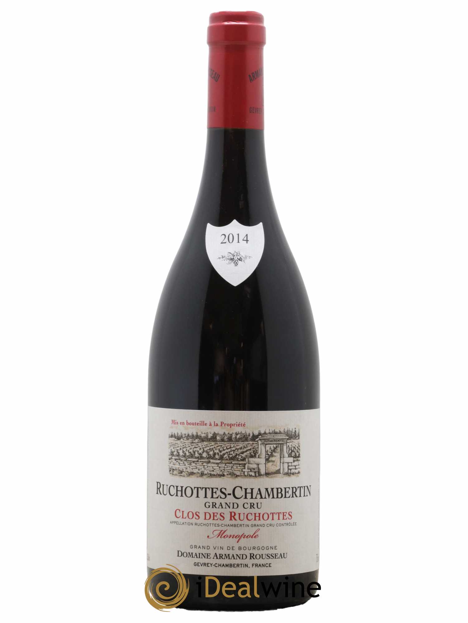 Ruchottes-Chambertin Grand Cru Clos des Ruchottes Armand Rousseau (Domaine) 2014 - Posten von 1 Flasche - 0
