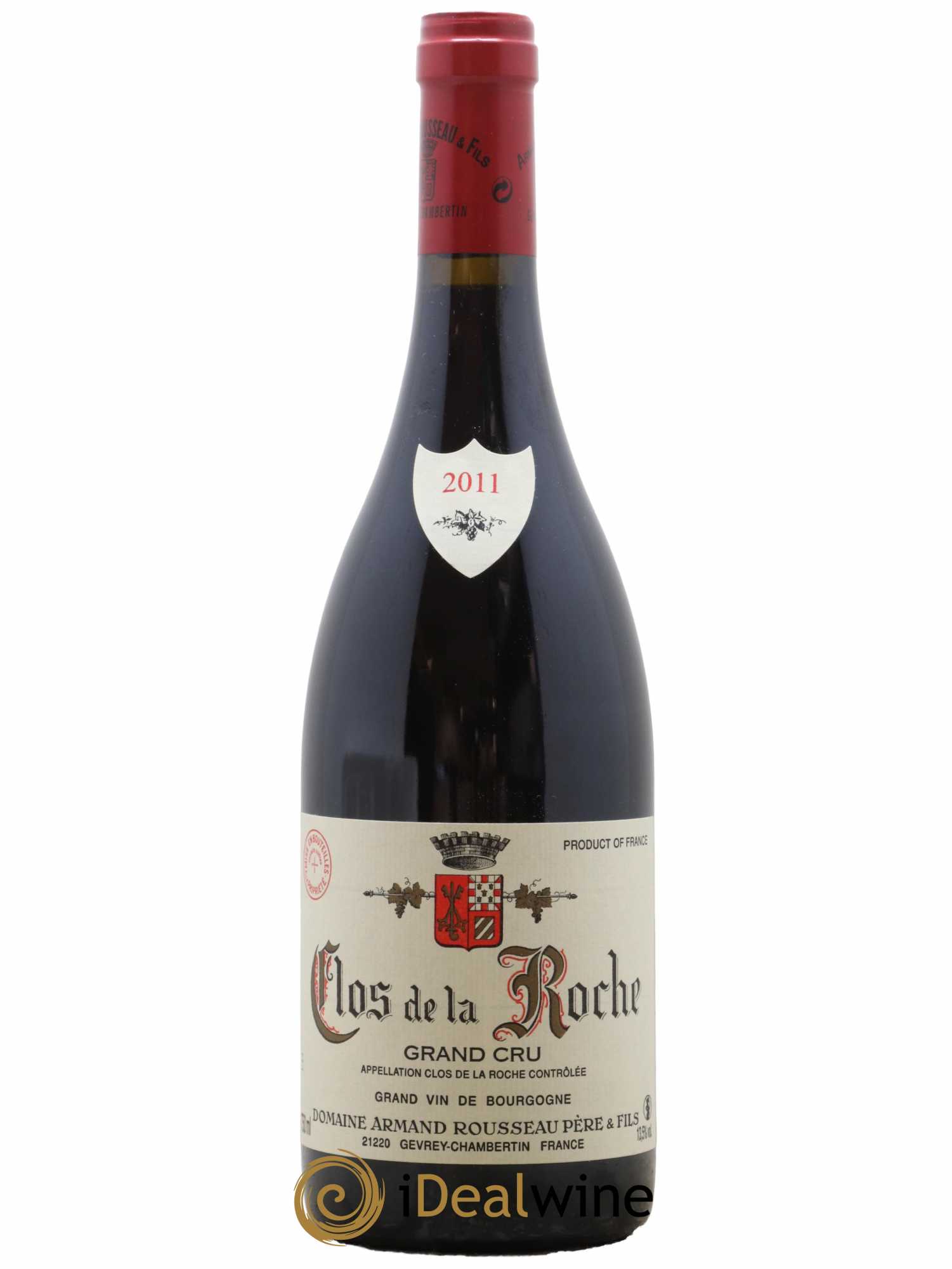 Clos de la Roche Grand Cru Armand Rousseau (Domaine) 2011 - Lot de 1 bouteille - 0