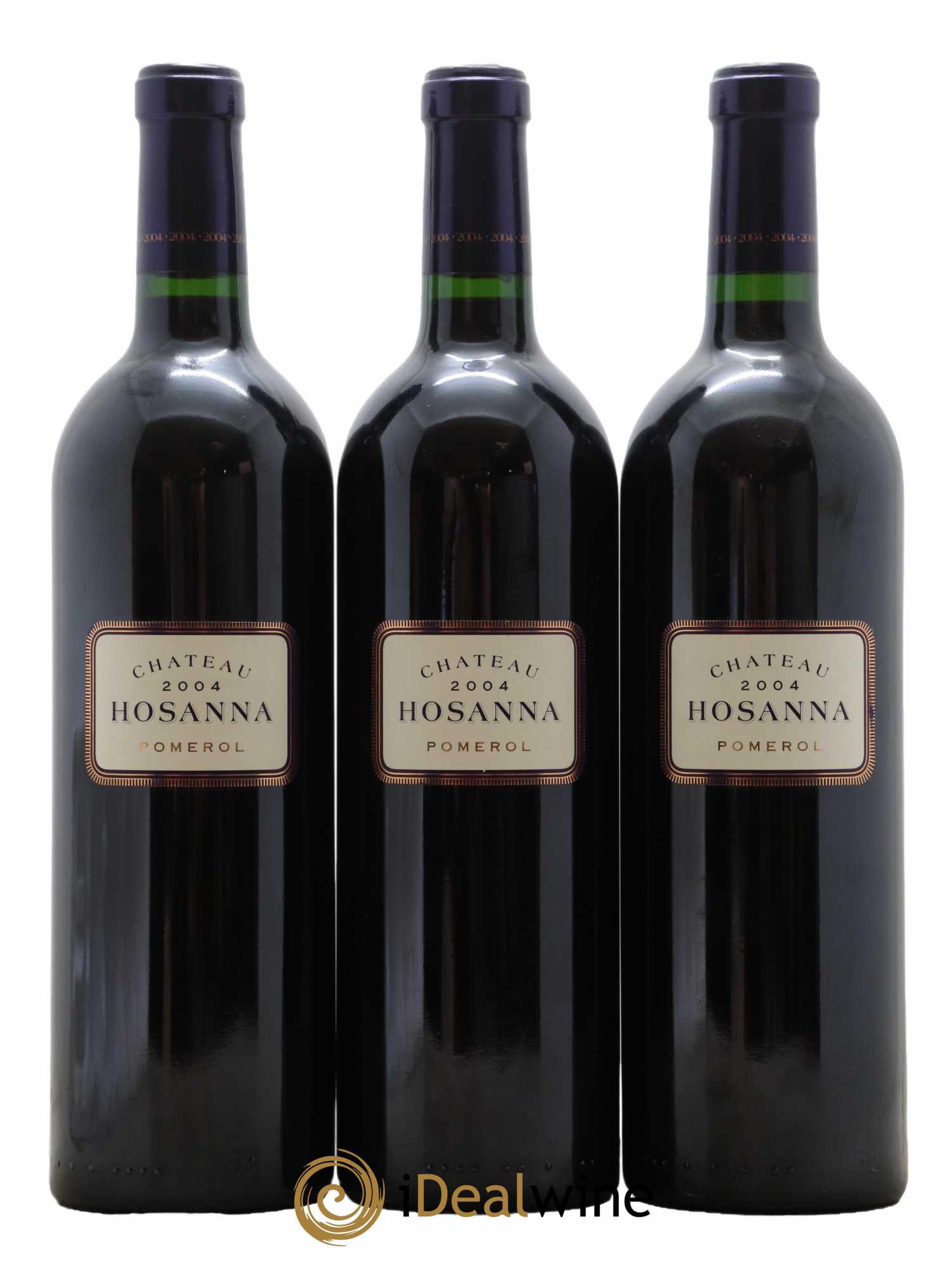 Château Hosanna 2004 - Lot de 3 bouteilles - 0