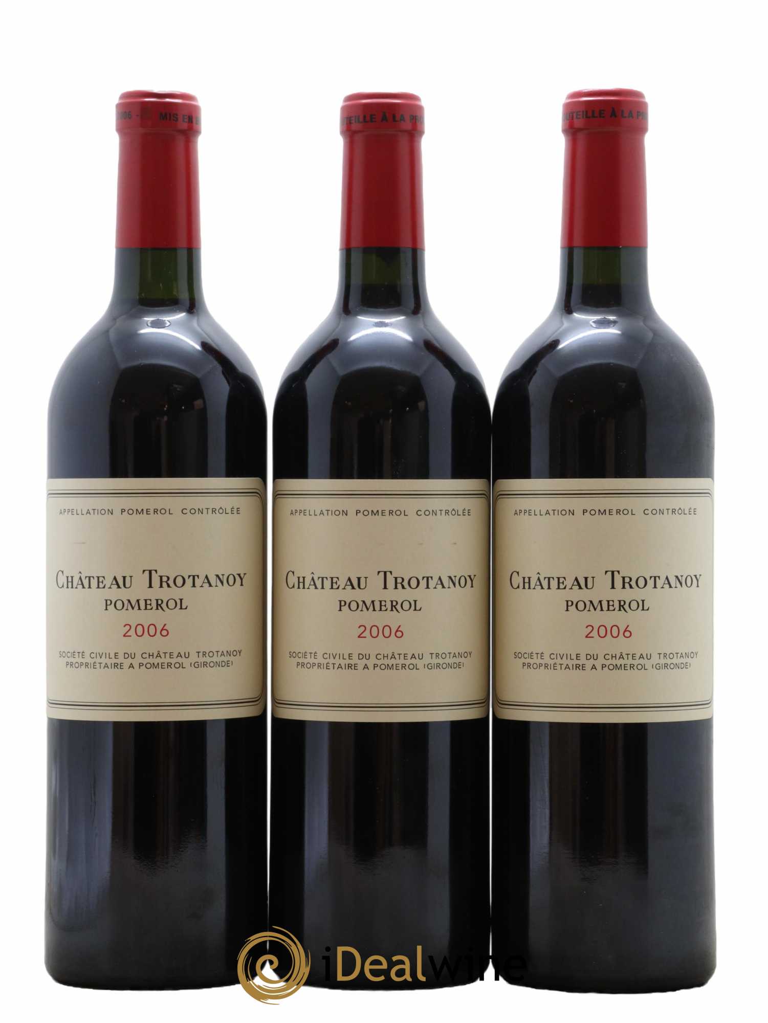 Château Trotanoy 2006 - Lot de 6 bouteilles - 1