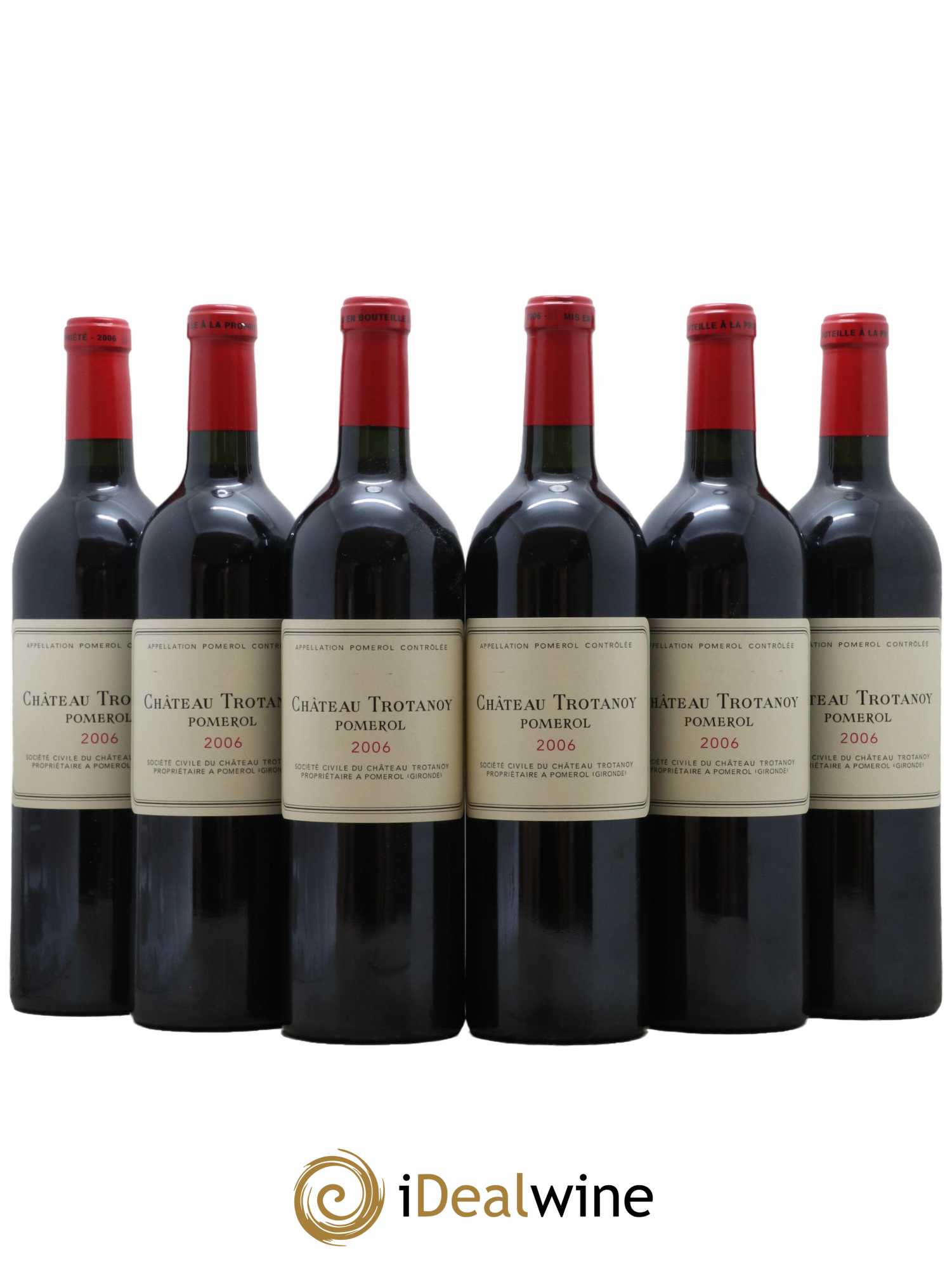 Château Trotanoy 2006 - Lot de 6 bouteilles - 0