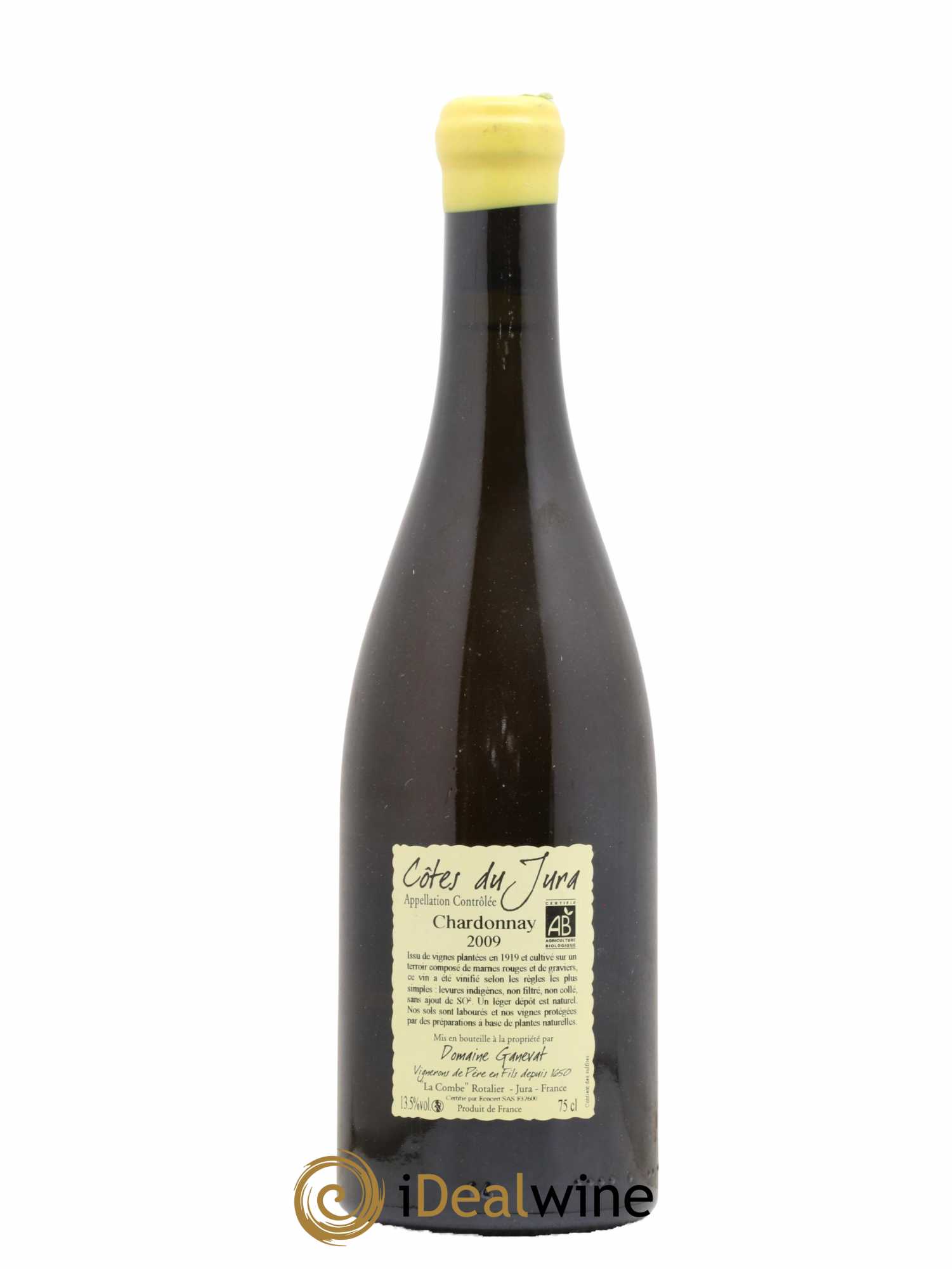Côtes du Jura Les Grands Teppes Vieilles Vignes Jean-François Ganevat (Domaine) 2009 - Lot de 1 bouteille - 1