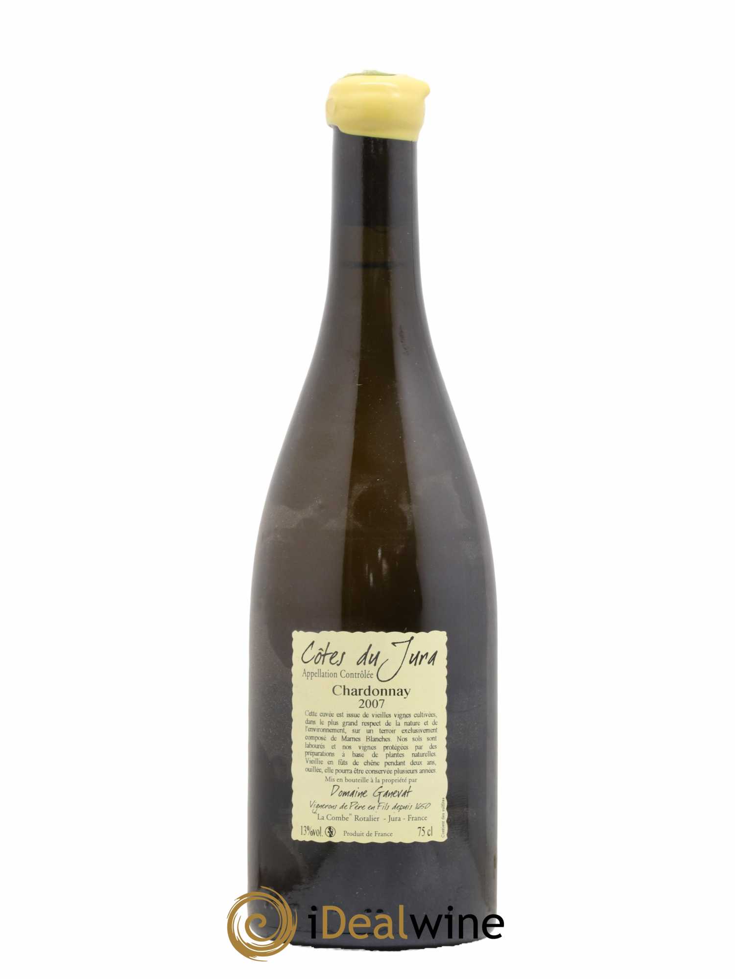 Côtes du Jura Les Grands Teppes Vieilles Vignes Jean-François Ganevat (Domaine) 2007 - Lot de 1 bouteille - 1