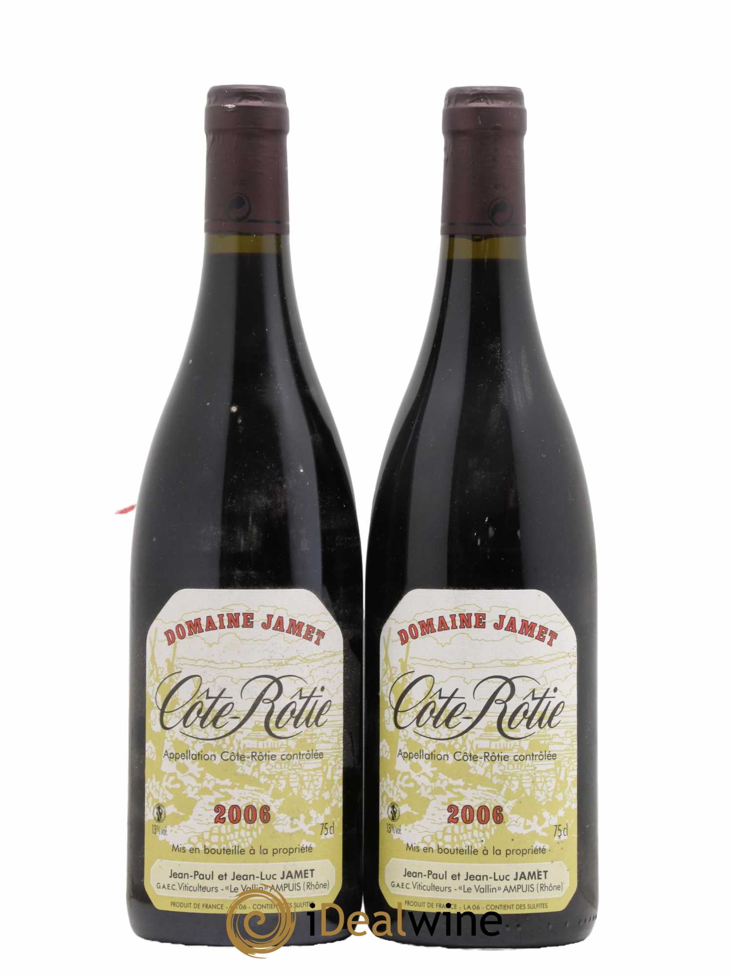 Côte-Rôtie Jamet (Domaine) 2006 - Lot de 2 bouteilles - 0