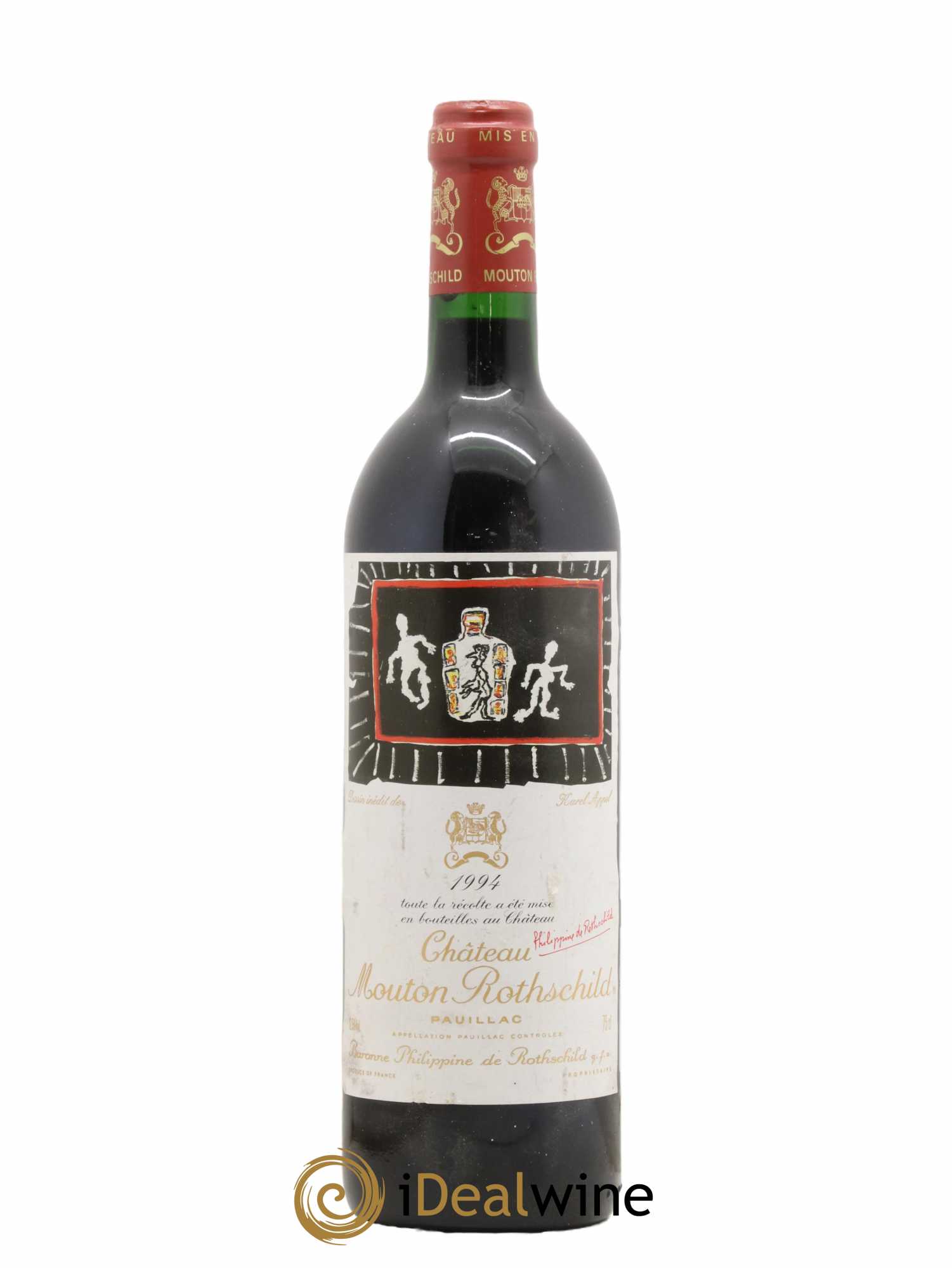 Château Mouton Rothschild 1er Grand Cru Classé 1994 - Lot de 1 bouteille - 0