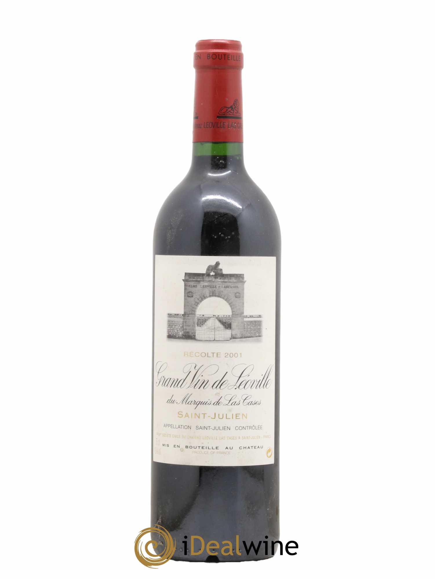 Château Léoville Las Cases 2ème Grand Cru Classé 2001 - Lot de 1 bouteille - 0