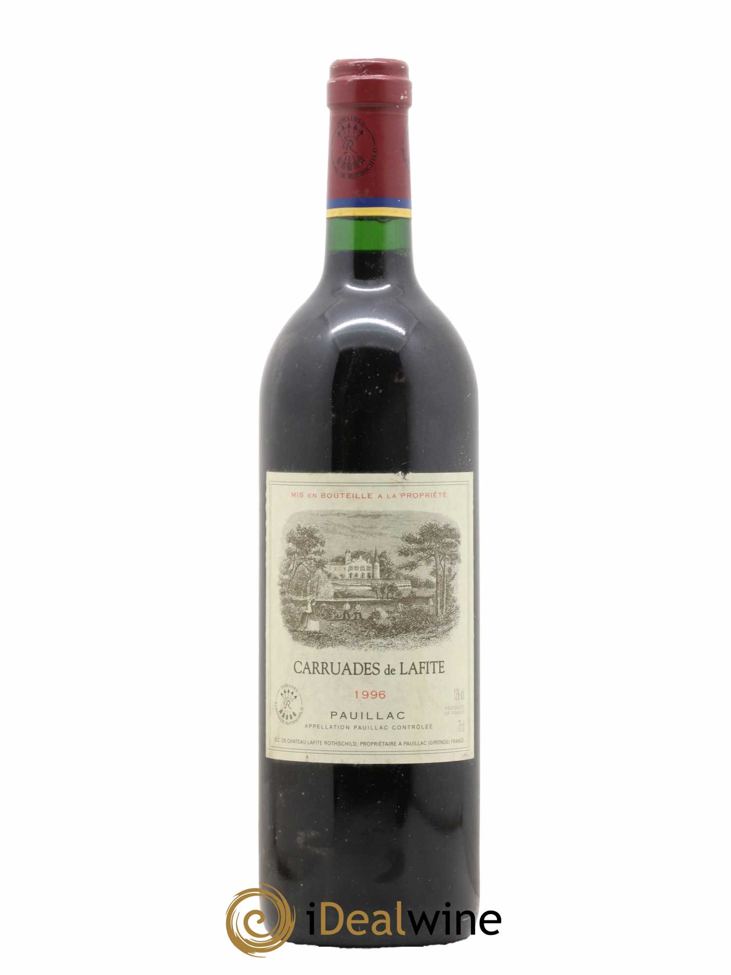 Carruades de Lafite Rothschild Second Vin 1996 - Lot de 1 bouteille - 0