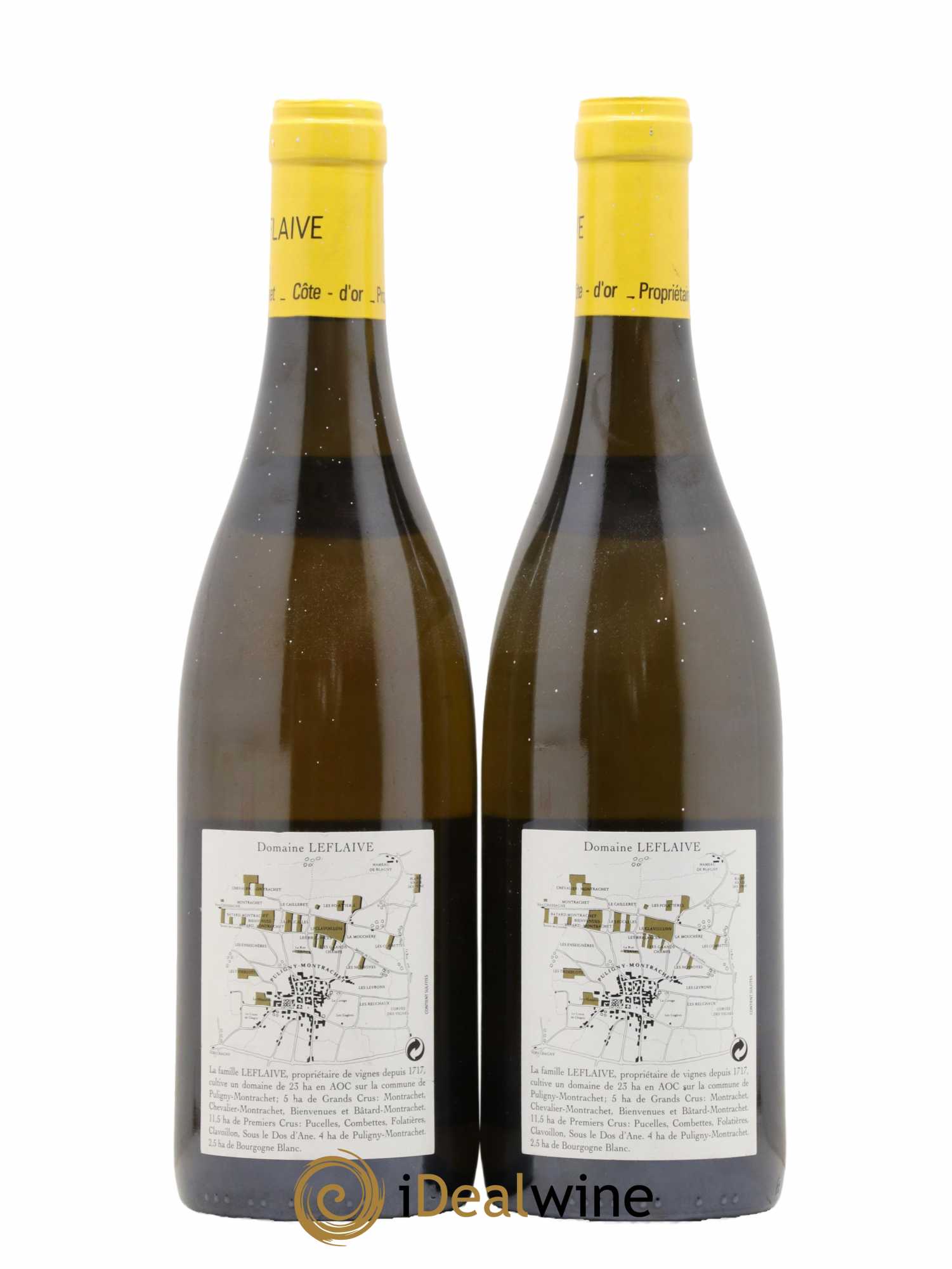Puligny-Montrachet 1er Cru Clavoillon Leflaive (Domaine) 2005 - Lot de 2 bouteilles - 1